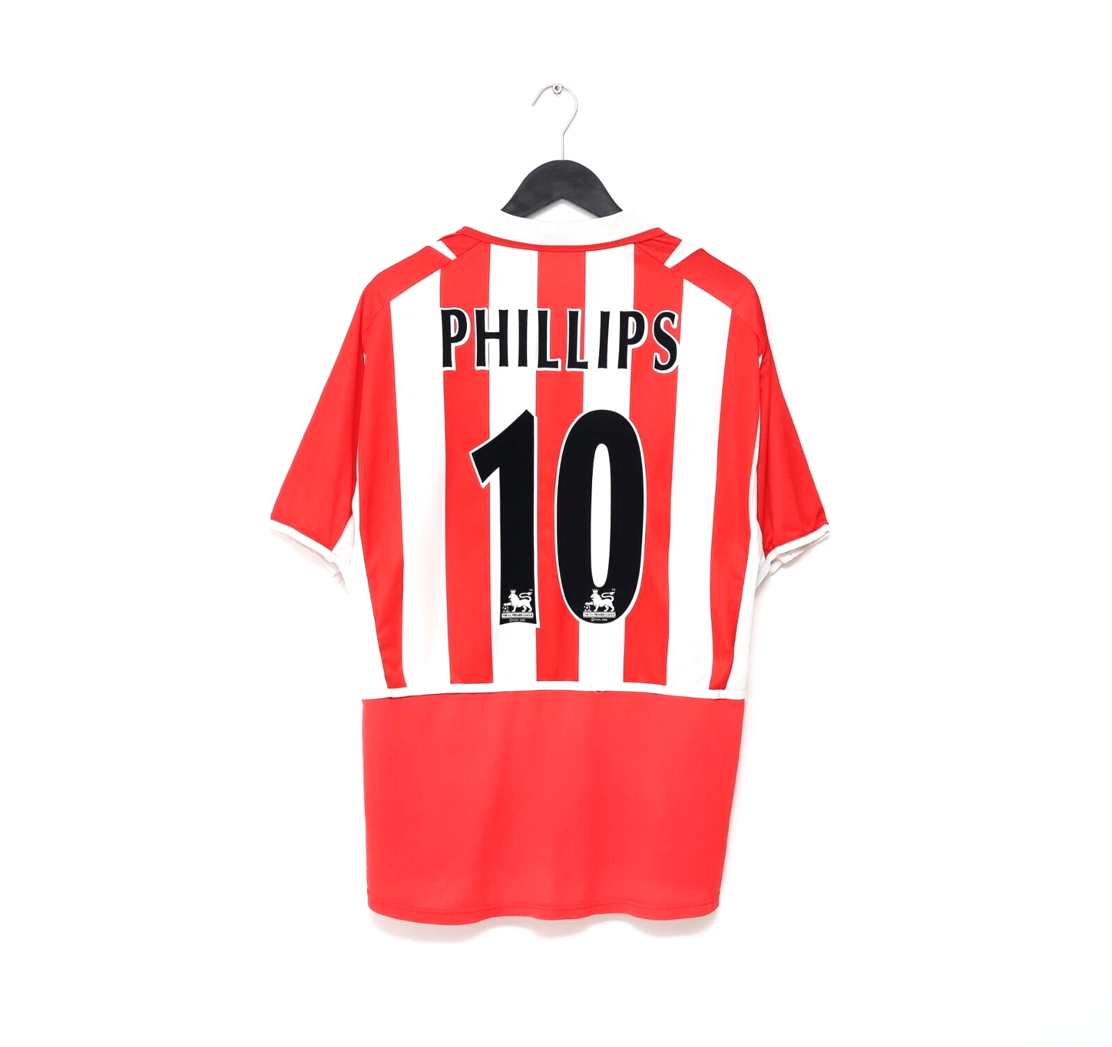 2002/04 PHILLIPS #10 Sunderland Vintage Nike Home Football Shirt (L)