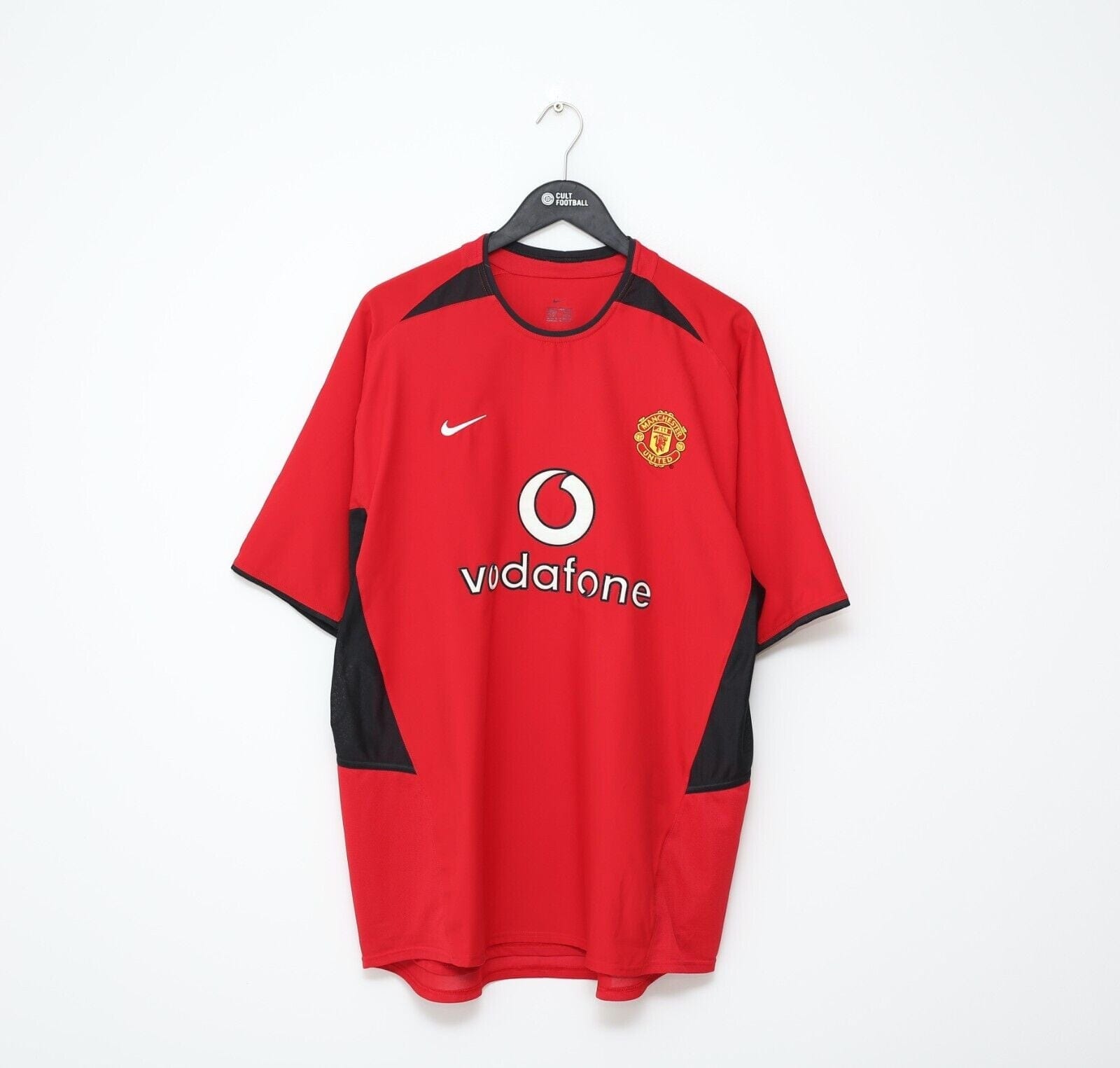 2002/04 RONALDO #7 Manchester United Vintage Nike Home Football Shirt (XL)