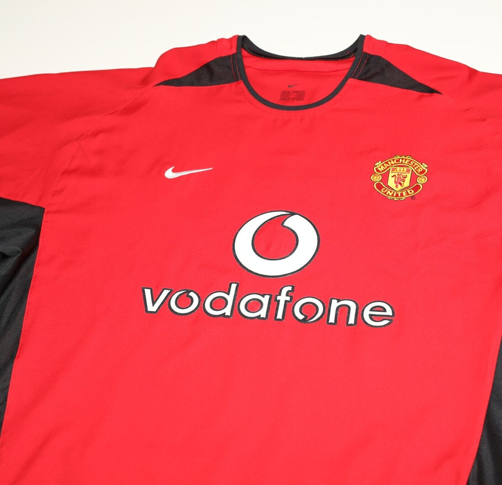 2002/04 RONALDO #7 Manchester United Vintage Nike Home Football Shirt (XL)