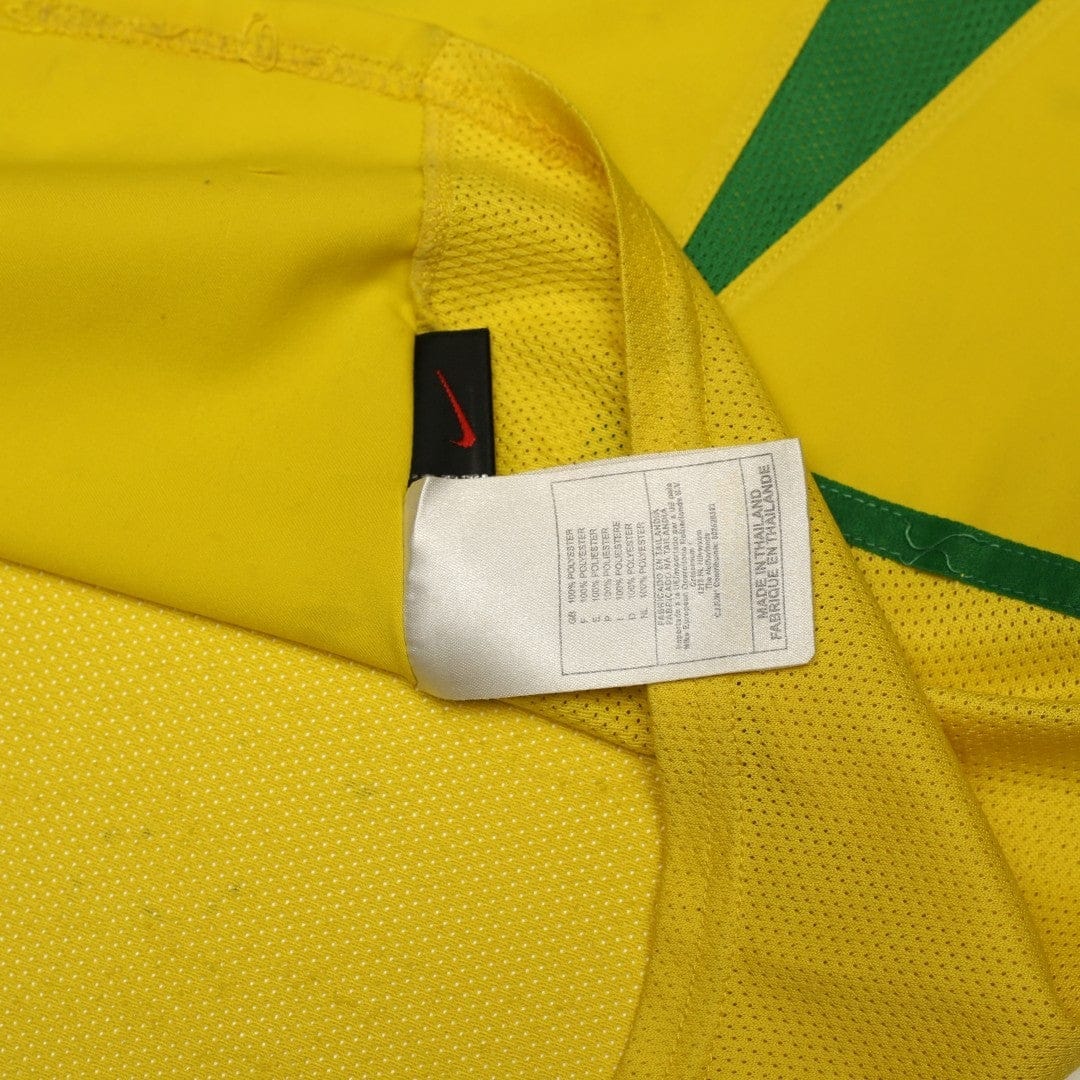 2002/04 Ronaldo #9 Brazil Vintage Nike Home Football Shirt (M)