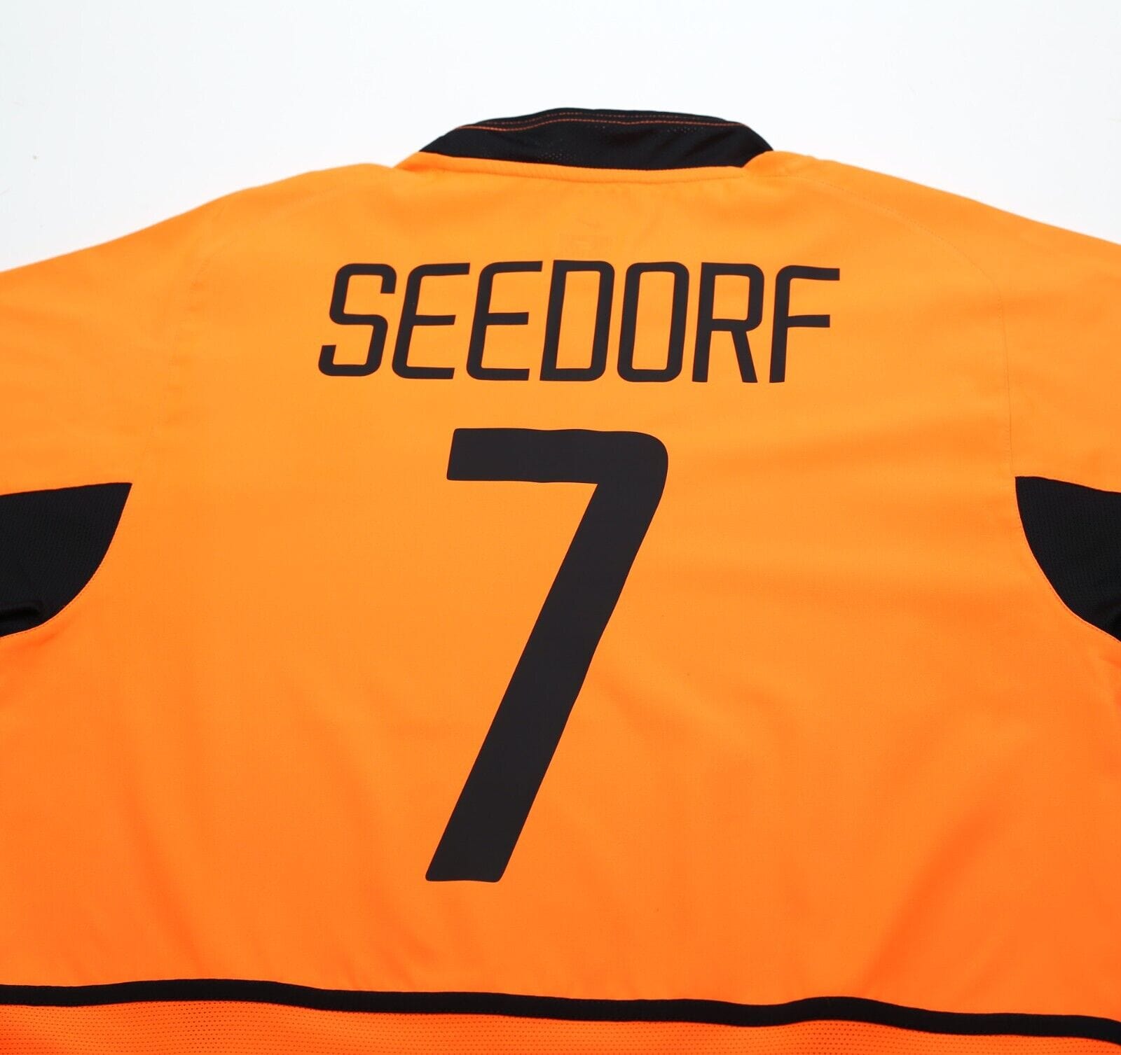 2002/04 SEEDORF #7 Holland Vintage Nike Home Football Shirt (M)