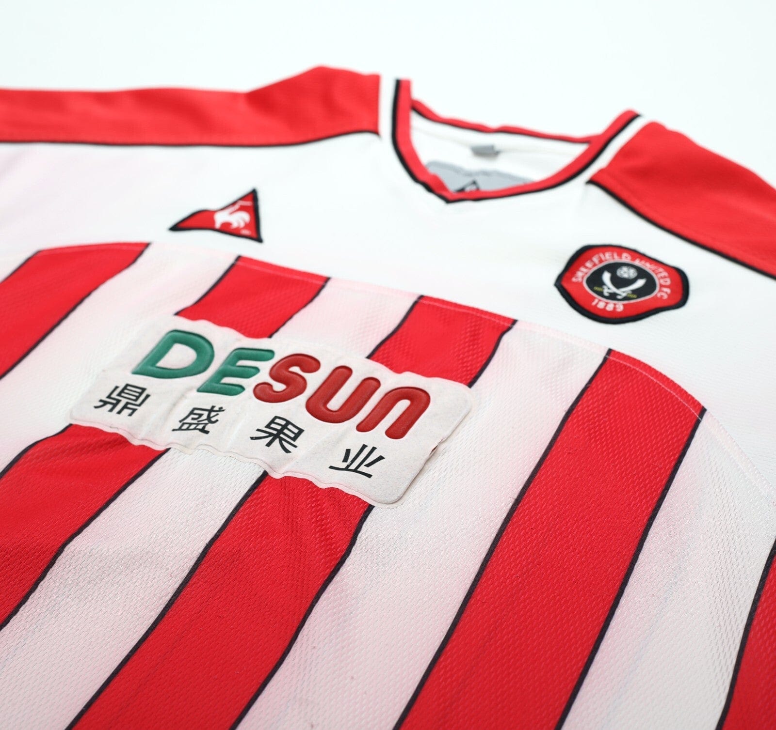 2002/04 SHEFFIELD UNITED Vintage le coq sportif Football Shirt (M)