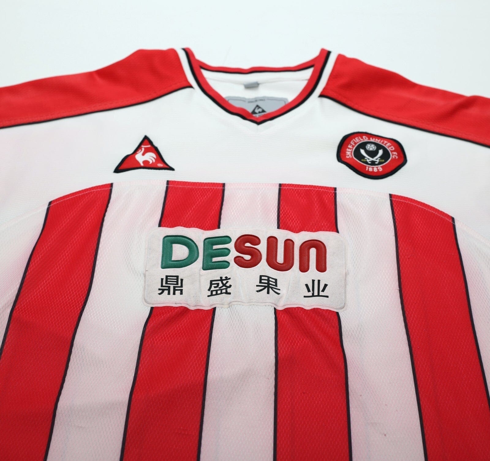 2002/04 SHEFFIELD UNITED Vintage le coq sportif Football Shirt (M)
