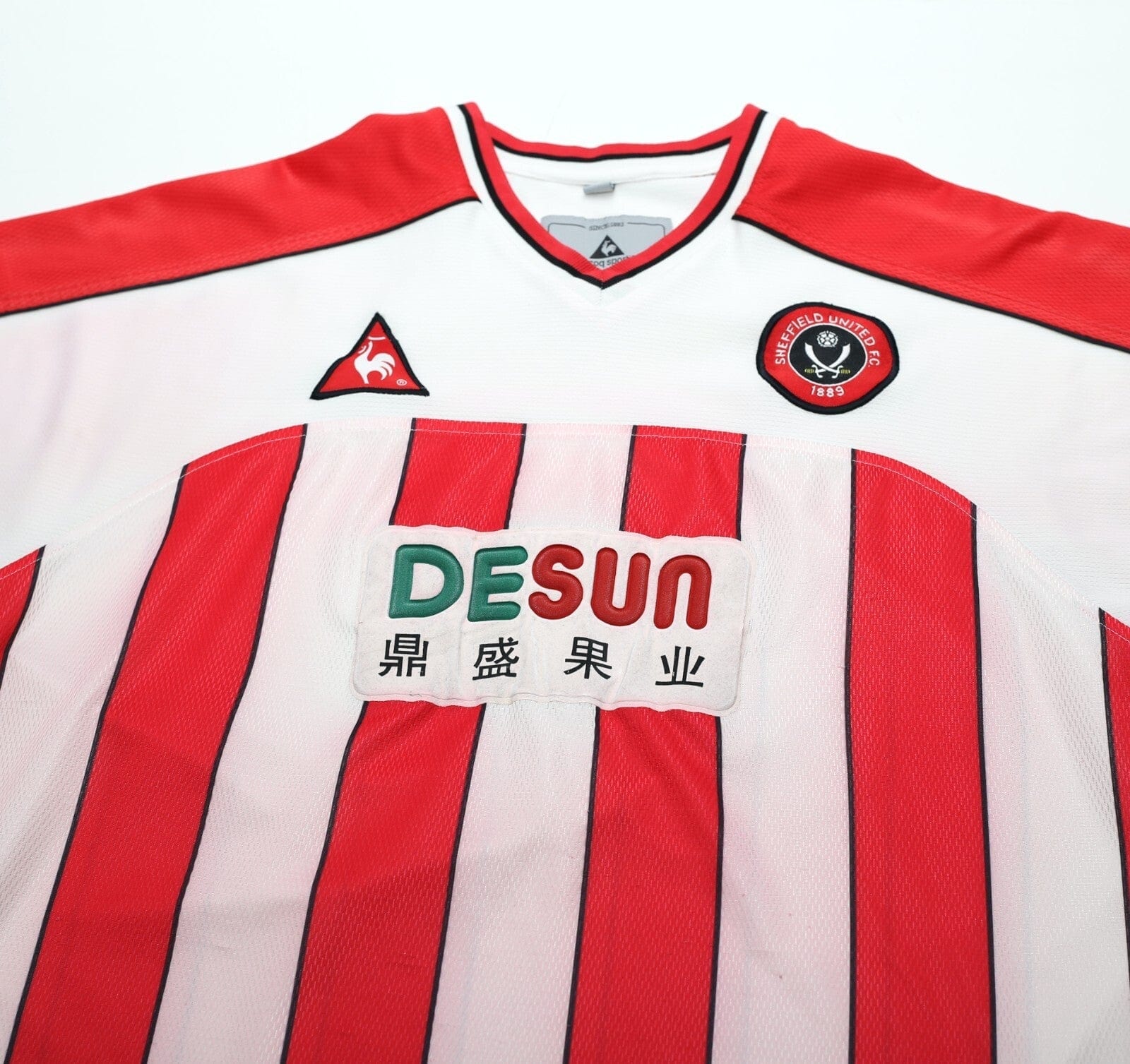 2002/04 SHEFFIELD UNITED Vintage le coq sportif Football Shirt (M)