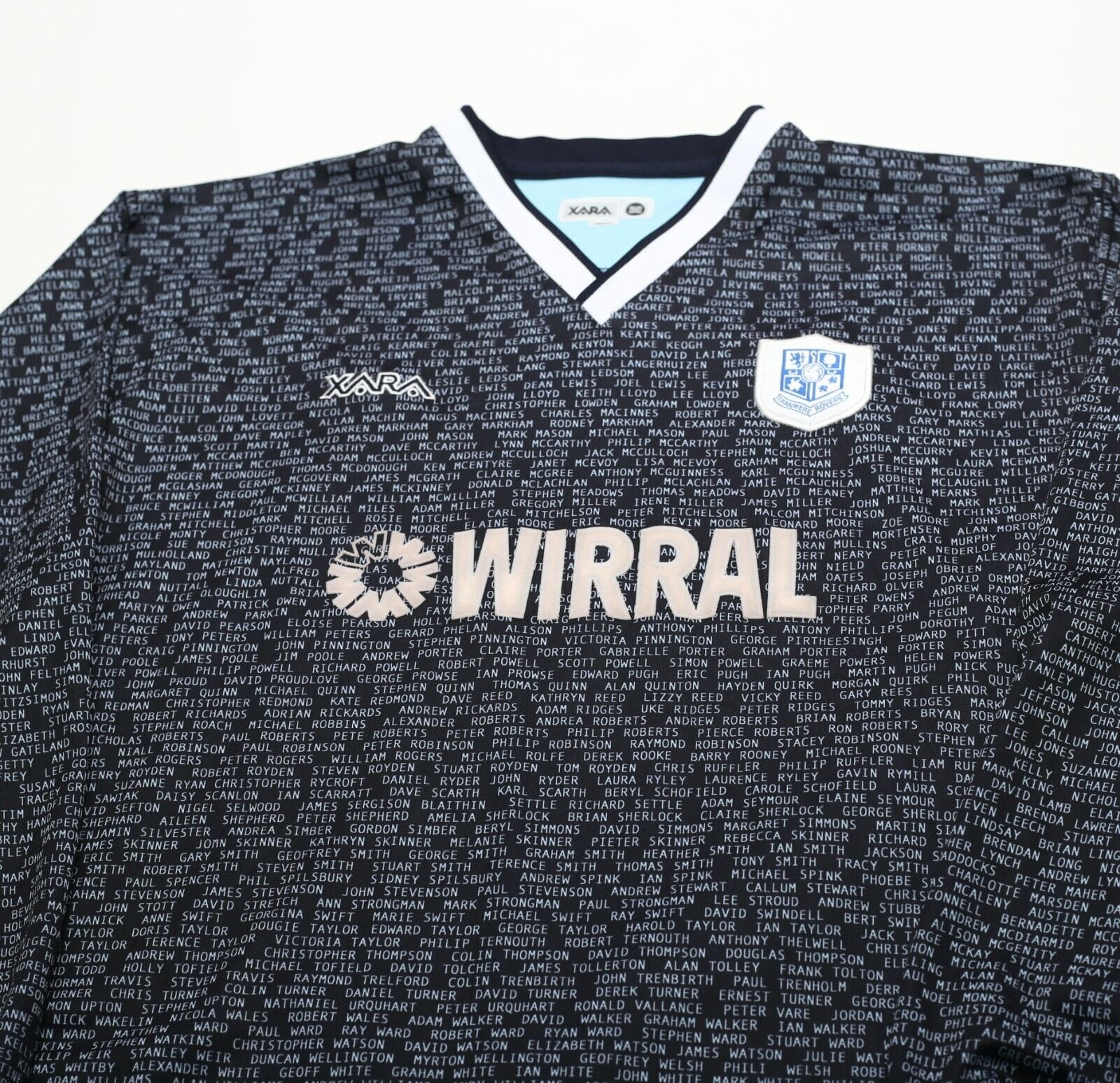 2002/04 TRANMERE ROVERS Vintage XARA Special Supporters LS Football Shirt (L)