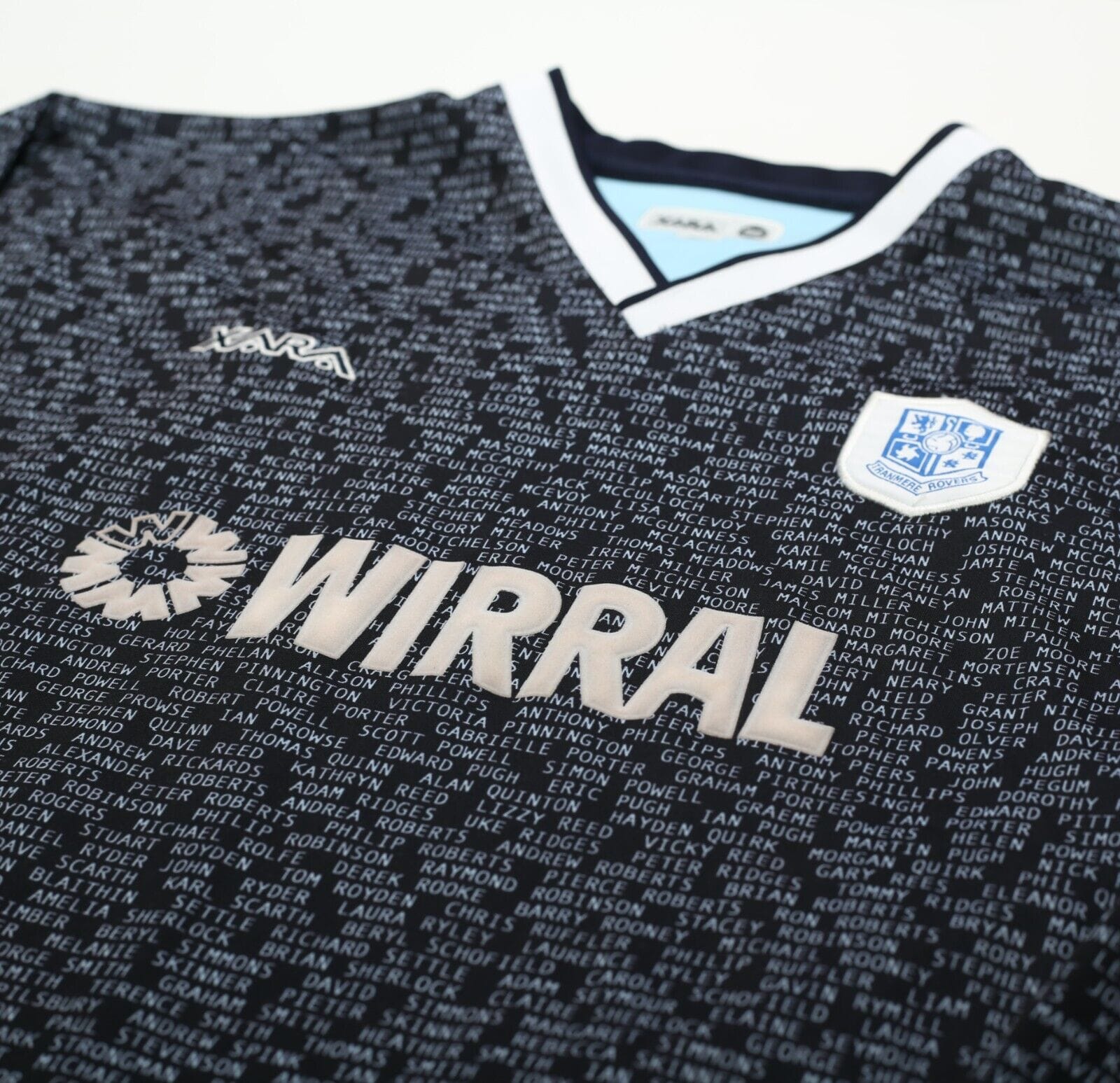 2002/04 TRANMERE ROVERS Vintage XARA Special Supporters LS Football Shirt (L)
