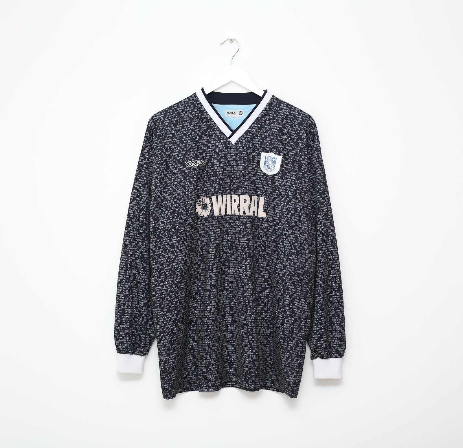 2002/04 TRANMERE ROVERS Vintage XARA Special Supporters LS Football Shirt (L)
