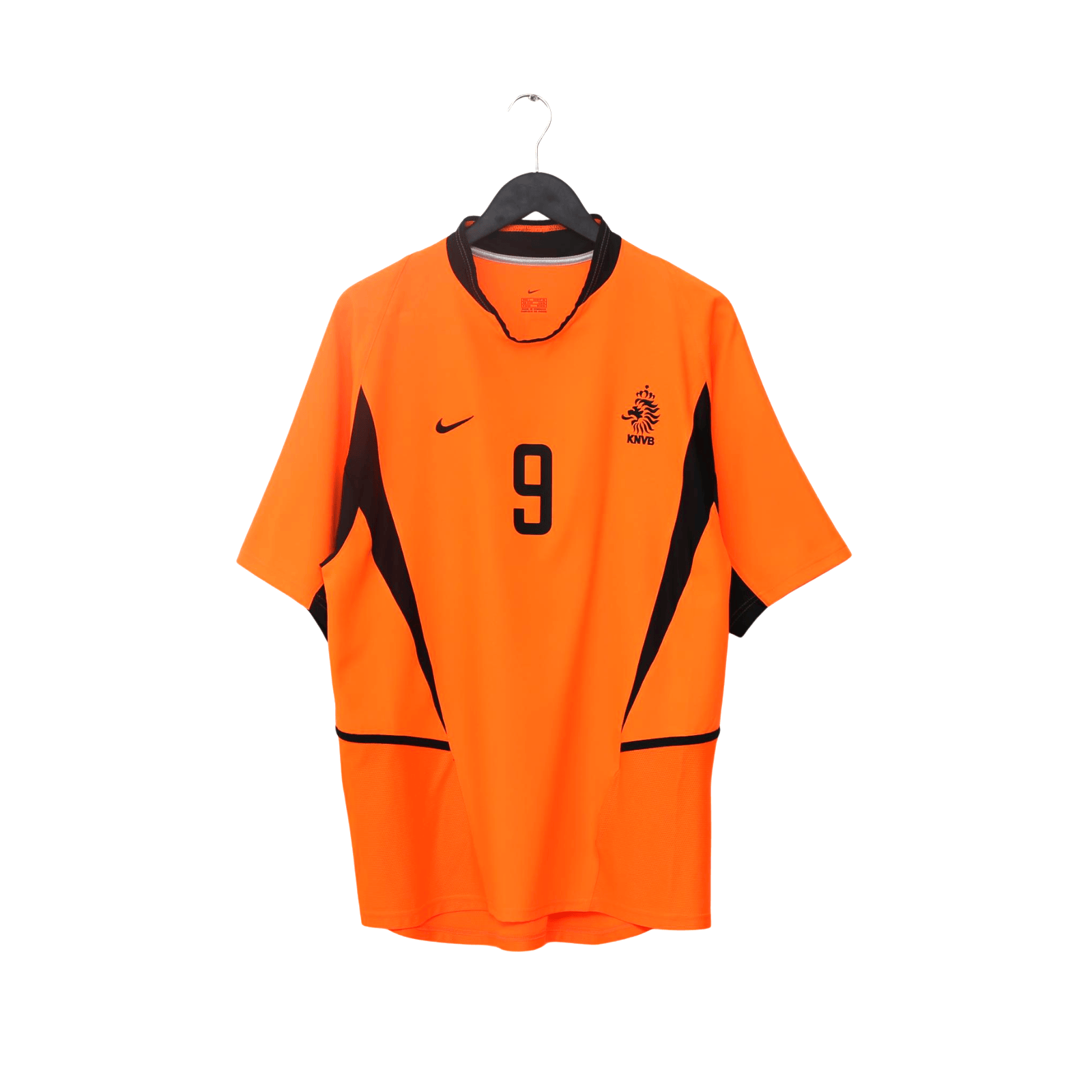 2002/04 Van Nistelrooy #9 Holland Vintage Nike Home Football Shirt (L)