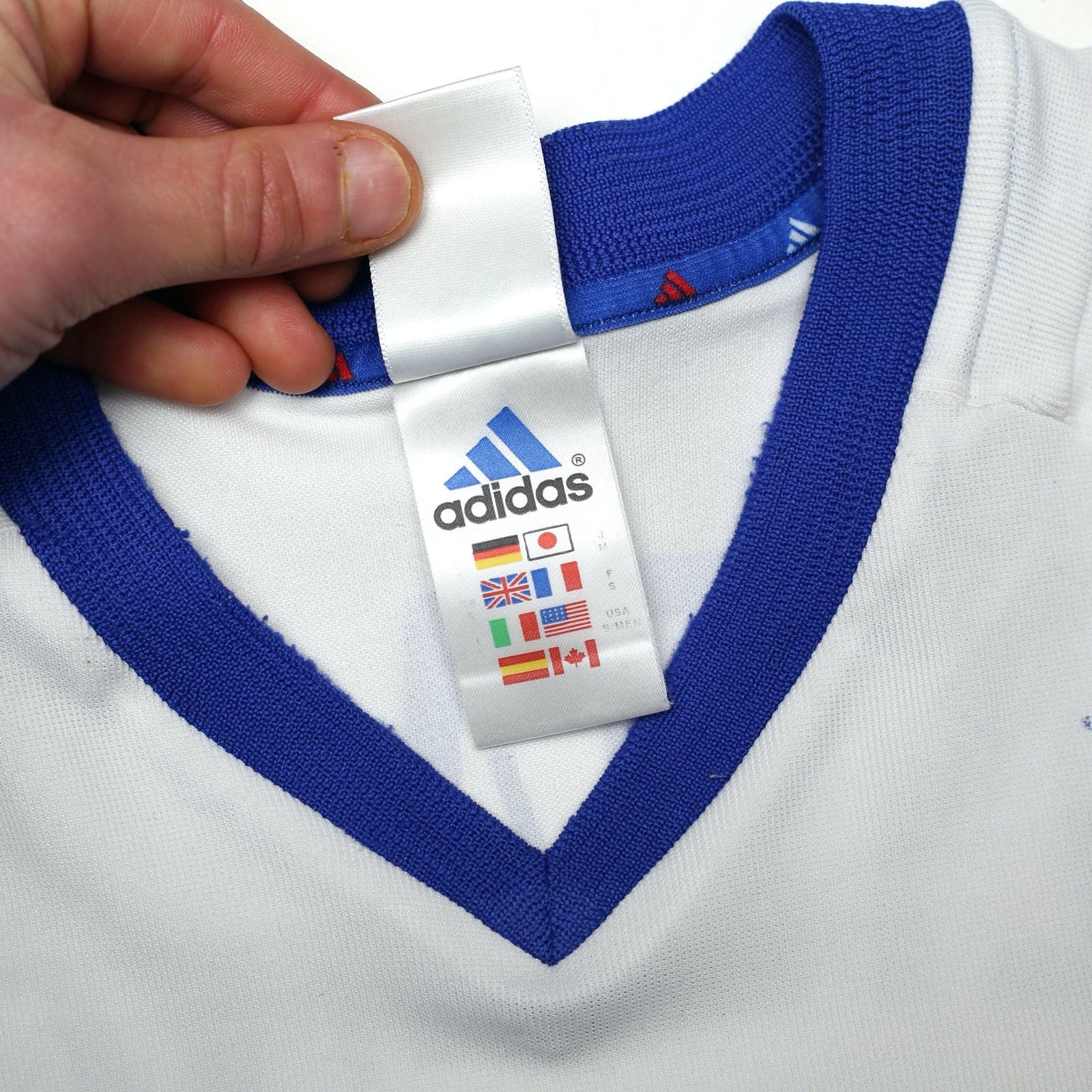 2002/04 Zidane #10 France Vintage adidas Away Football Shirt (S)