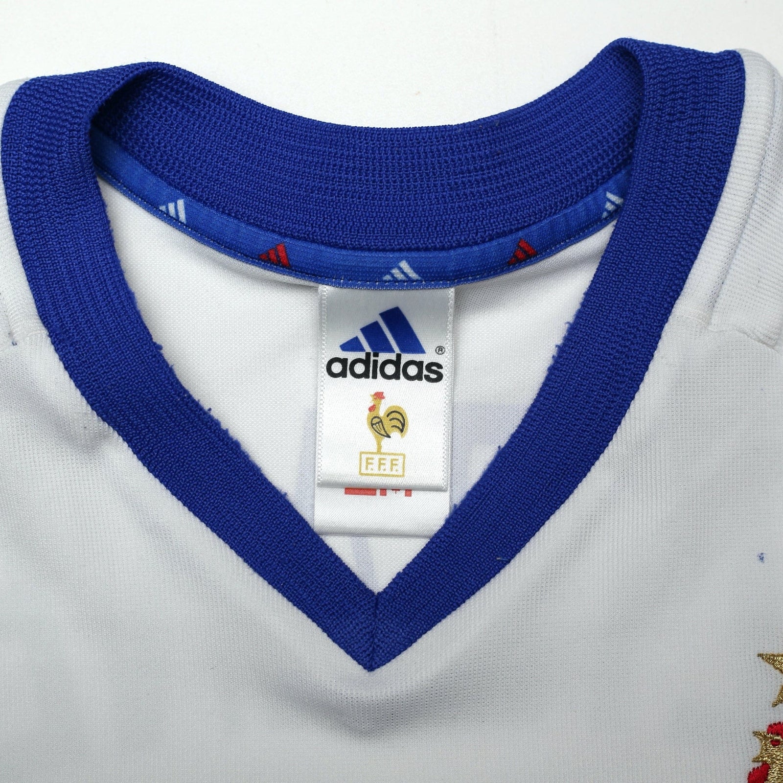 2002/04 Zidane #10 France Vintage adidas Away Football Shirt (S)