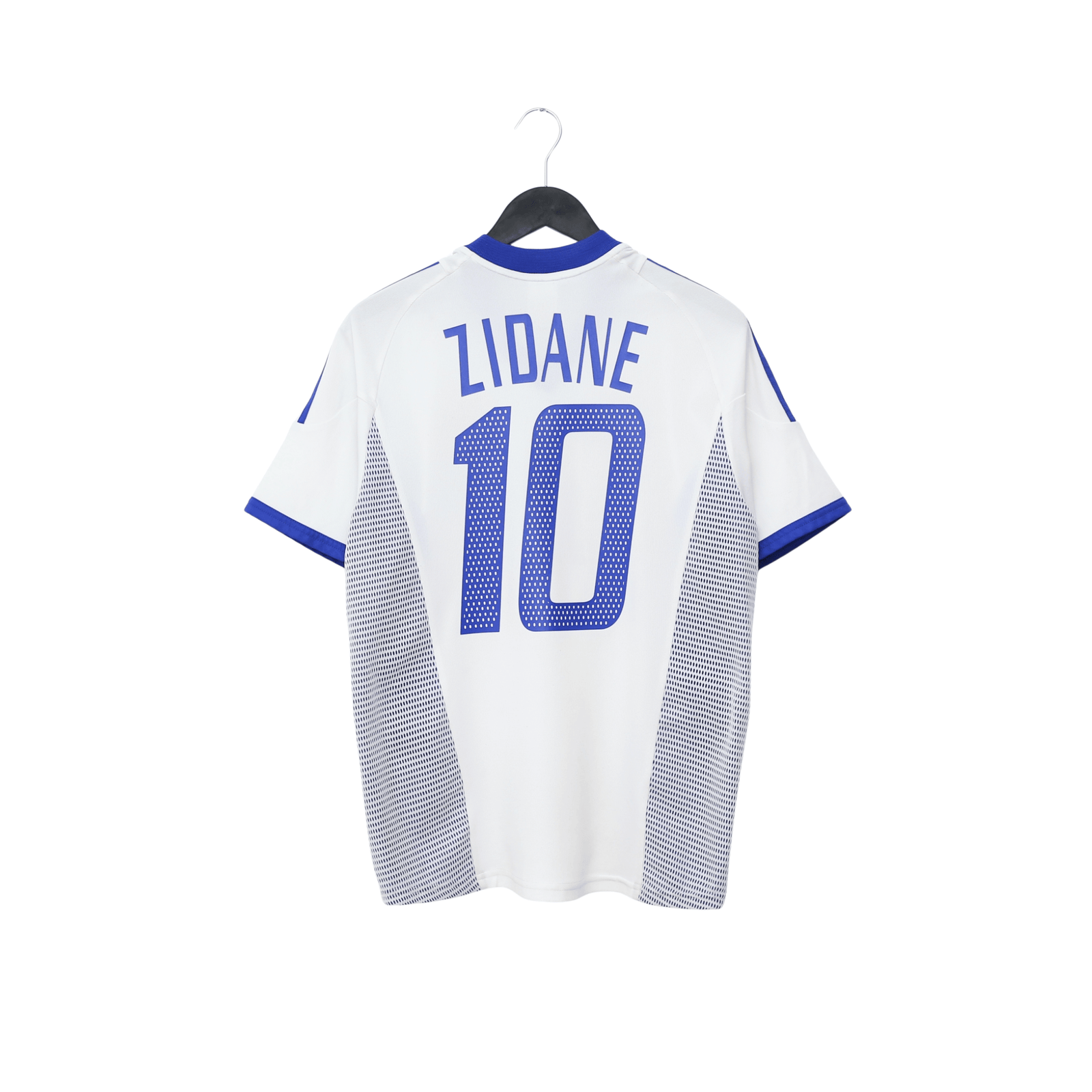 2002/04 Zidane #10 France Vintage adidas Away Football Shirt (S)