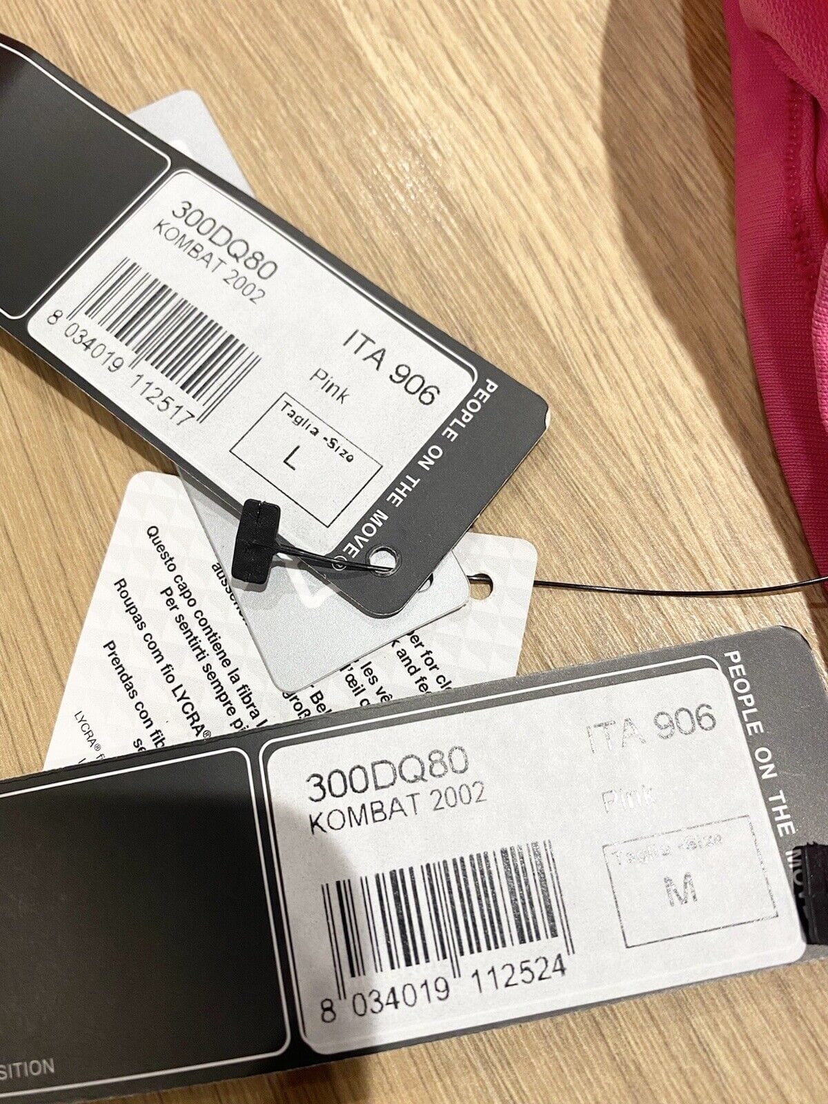 2002 ITALY Vintage Kappa Combat Football Shirt Jersey (M) Pink BNWT