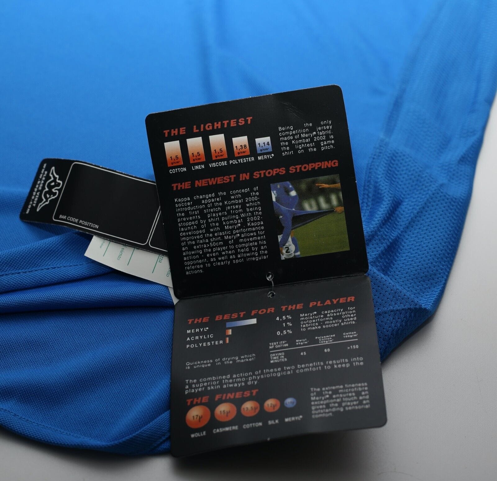 2002 MALDINI #3 Italy Vintage Kappa Home Football Shirt (L/XL) WC 2002 BNWT