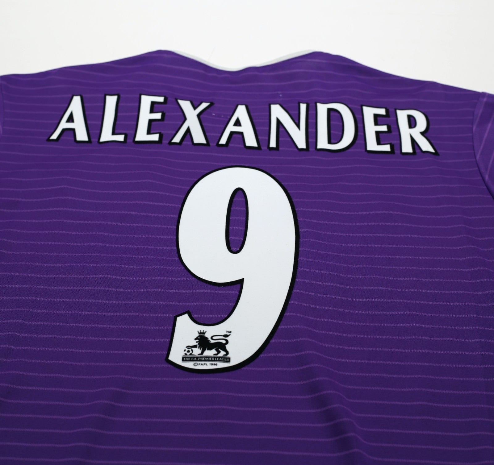 2003/04 ALEXANDER #9 Harchester United Vintage LCS Home Football Shirt (XL)