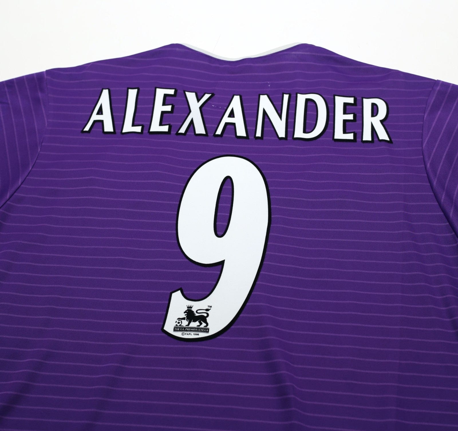 2003/04 ALEXANDER #9 Harchester United Vintage LCS Home Football Shirt (XL)