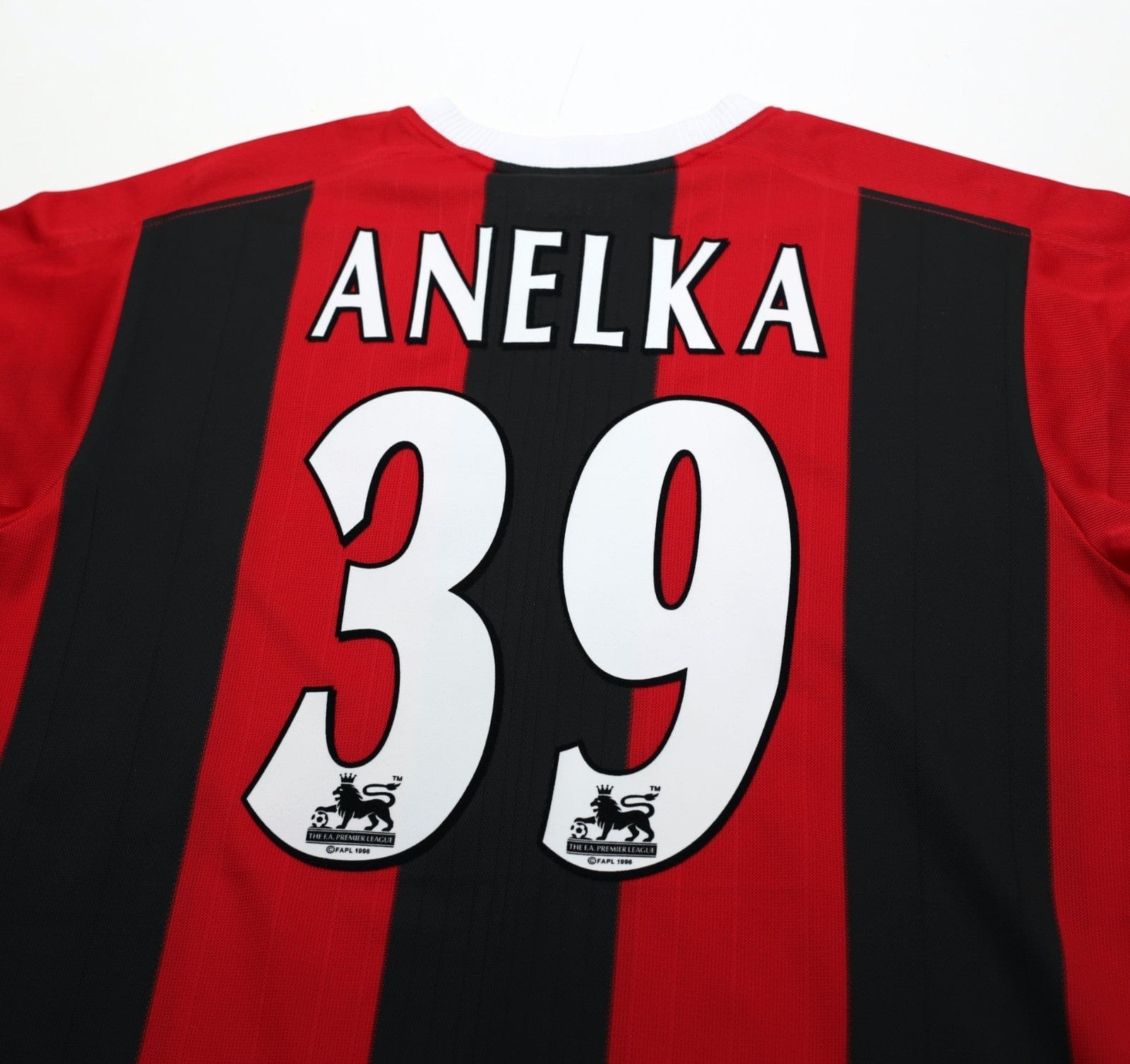 2003/04 ANELKA #39 Manchester City Vintage Reebok Away Football Shirt (M)