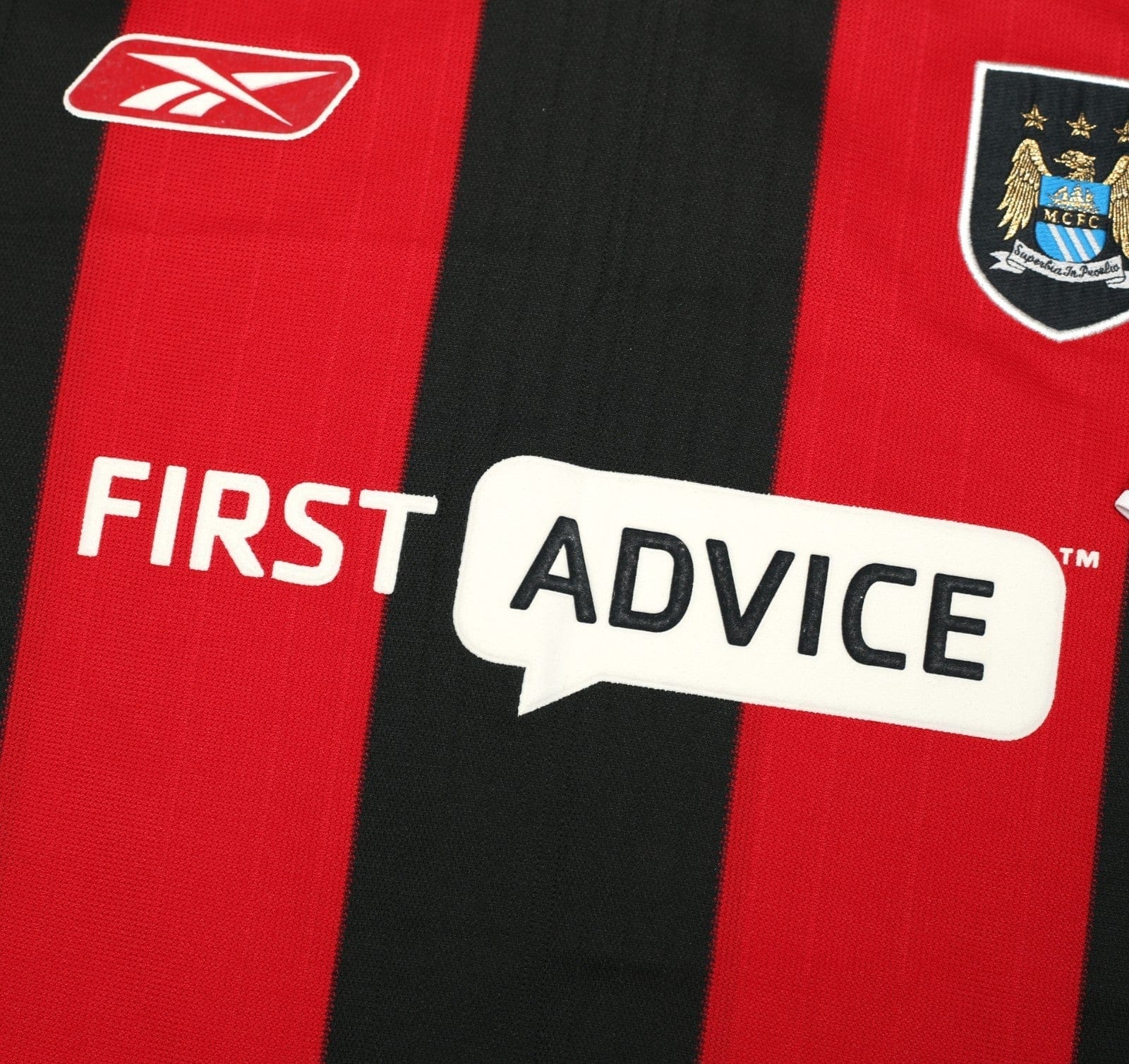 2003/04 ANELKA #39 Manchester City Vintage Reebok Away Football Shirt (M)