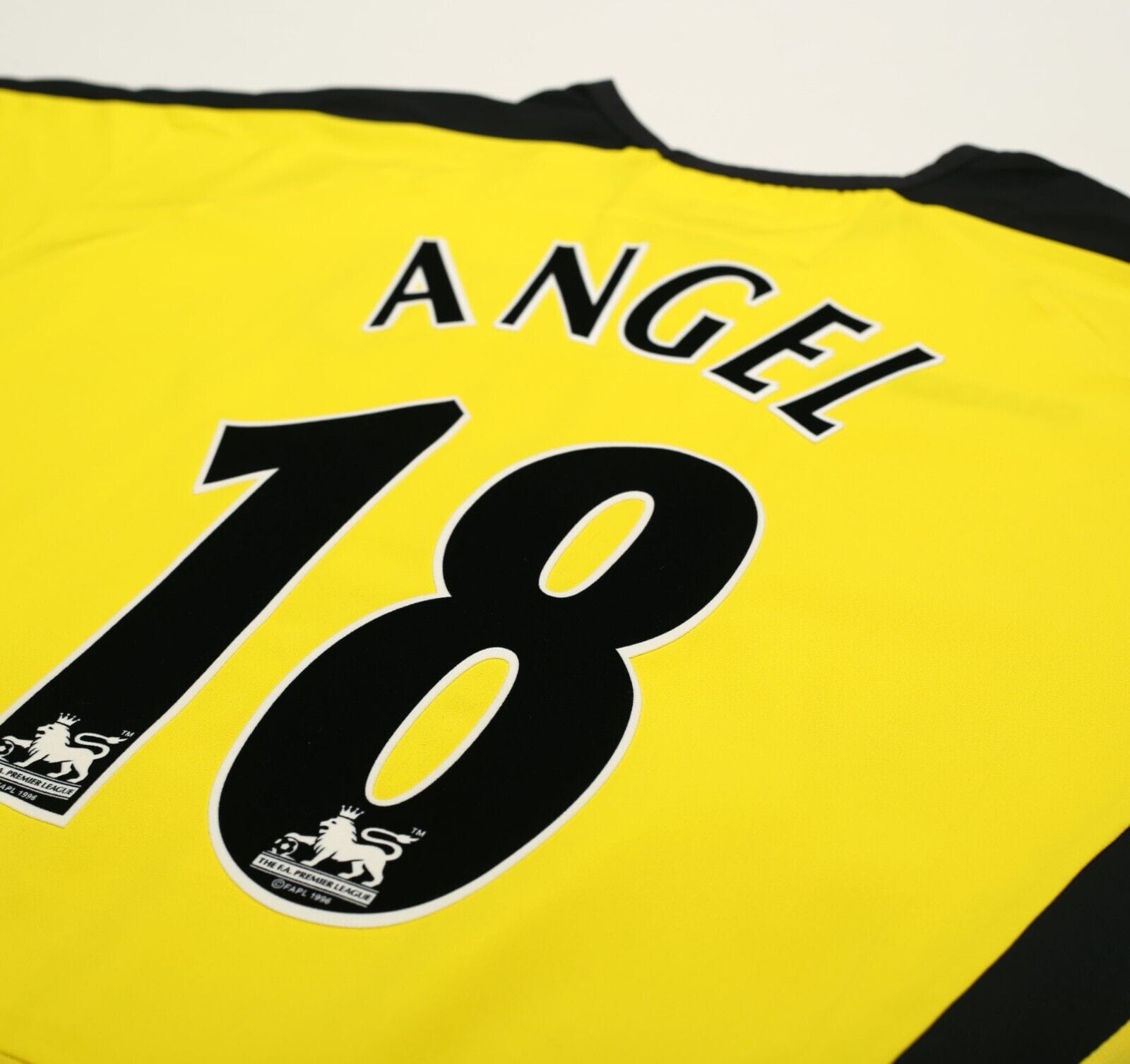 2003/04 ANGEL #18 Aston Villa Vintage Diadora Away Football Shirt (L)