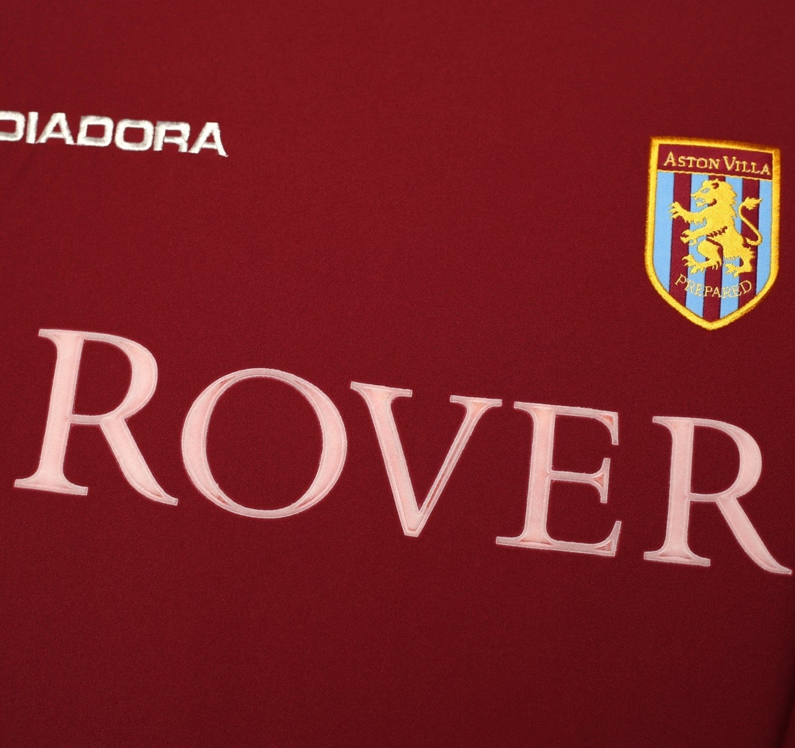 2003/04 ANGEL #18 Aston Villa Vintage Diadora Home Football Shirt (L)