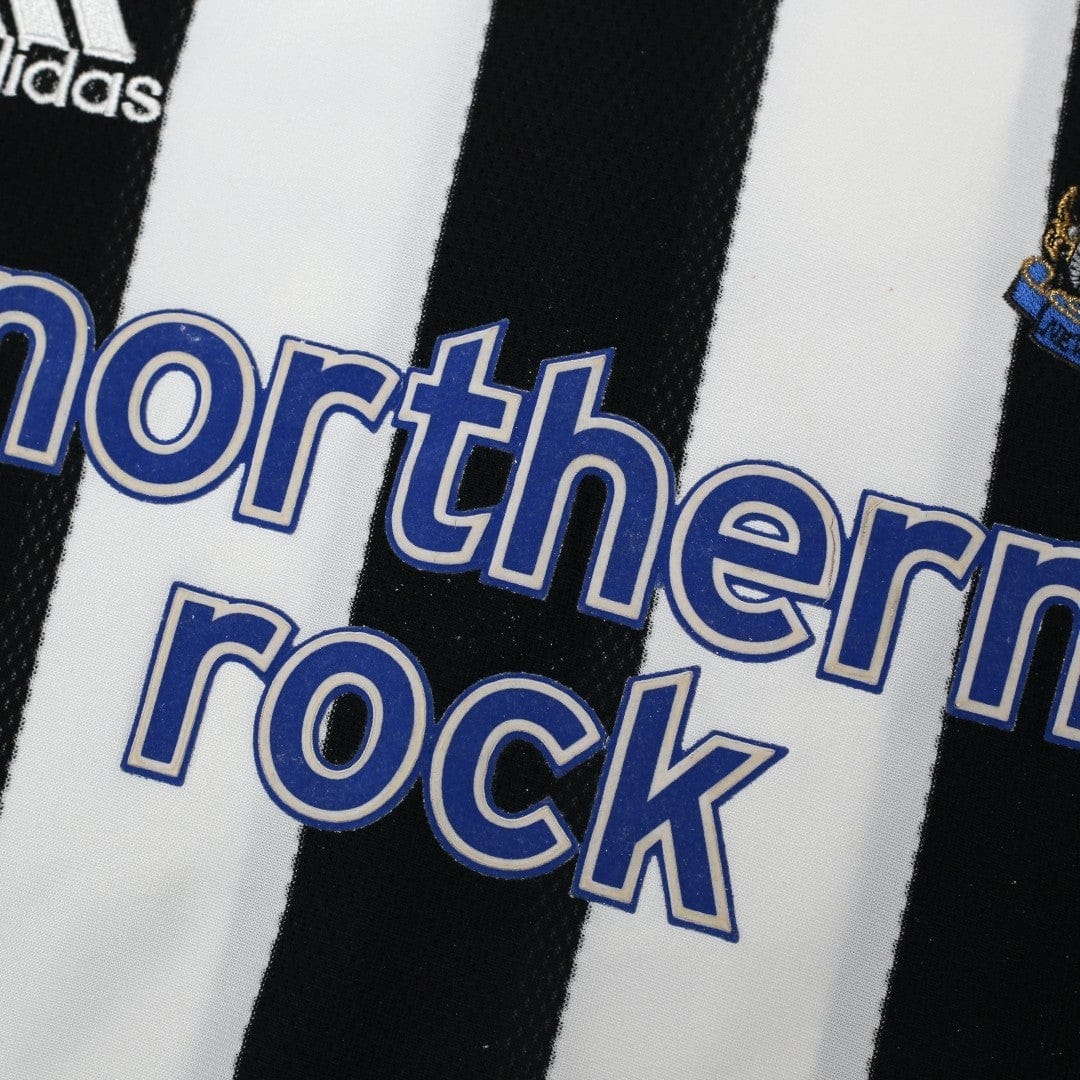 2003/04 Bellamy #10 Newcastle United Vintage adidas Home Football Shirt (XXL)