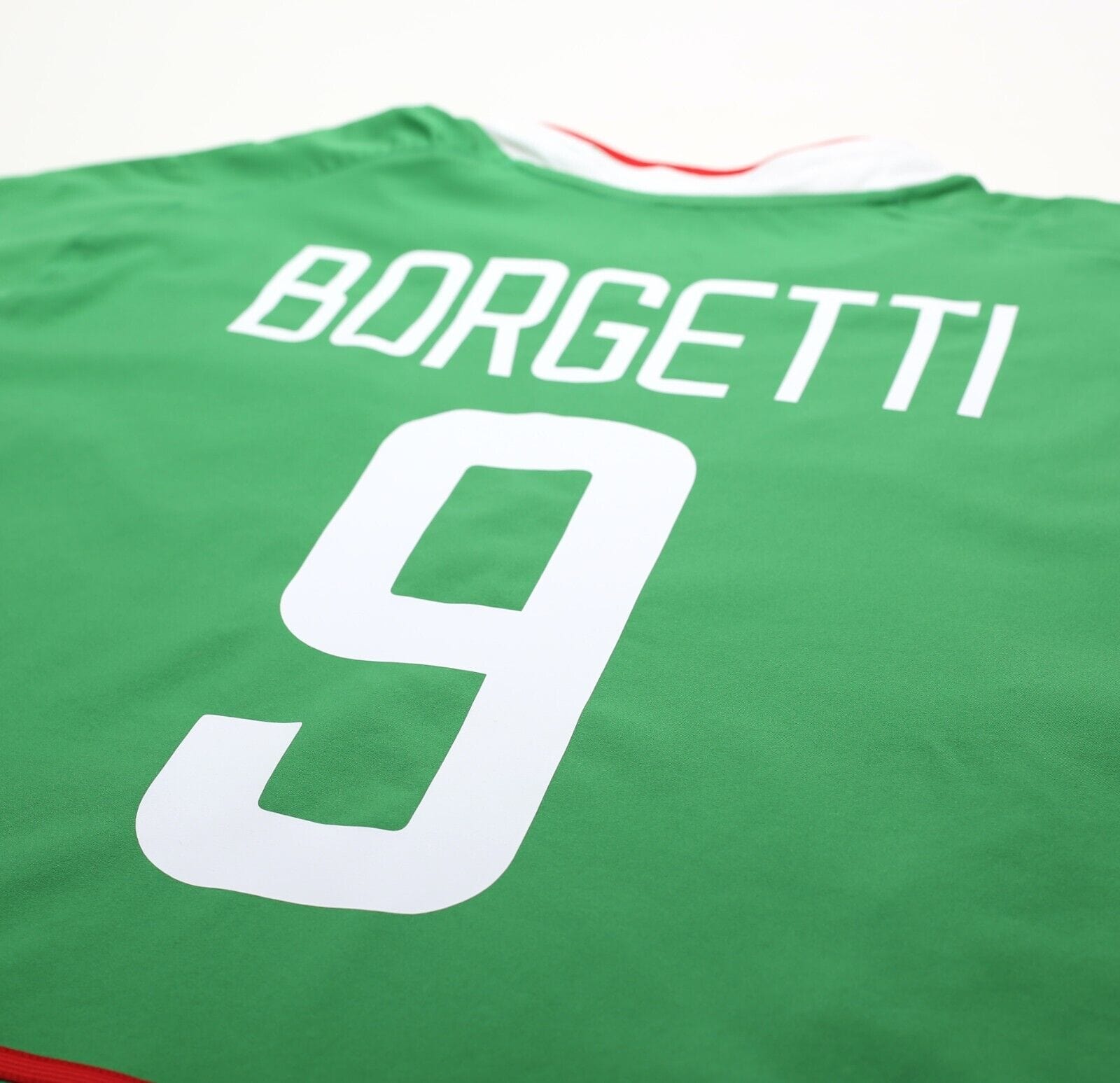 2003/04 BORGETTI #9 Mexico Vintage Nike Home Football Shirt (XL)