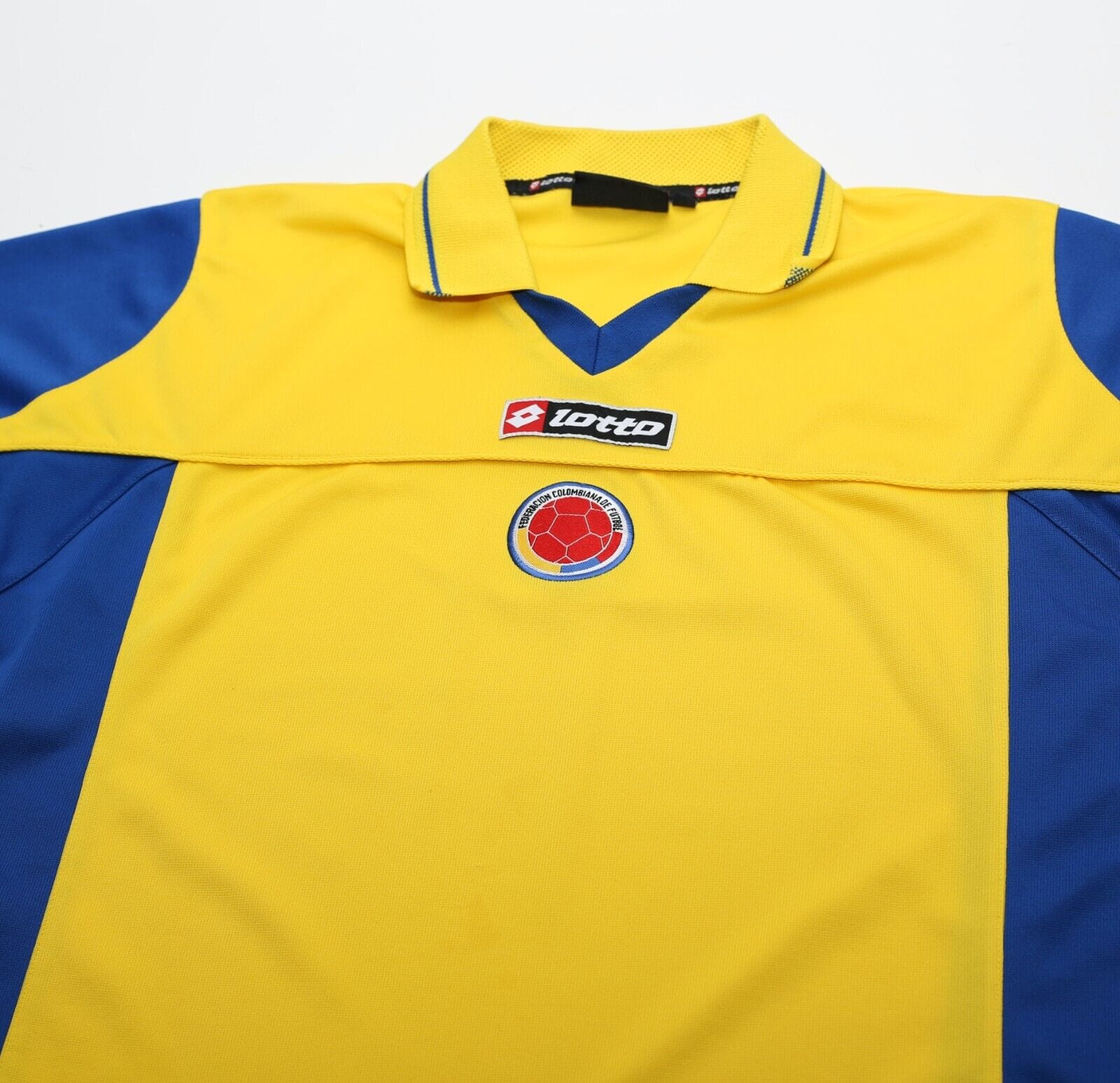 2003/04 COLOMBIA Vintage Lotto Home Football Shirt (L)