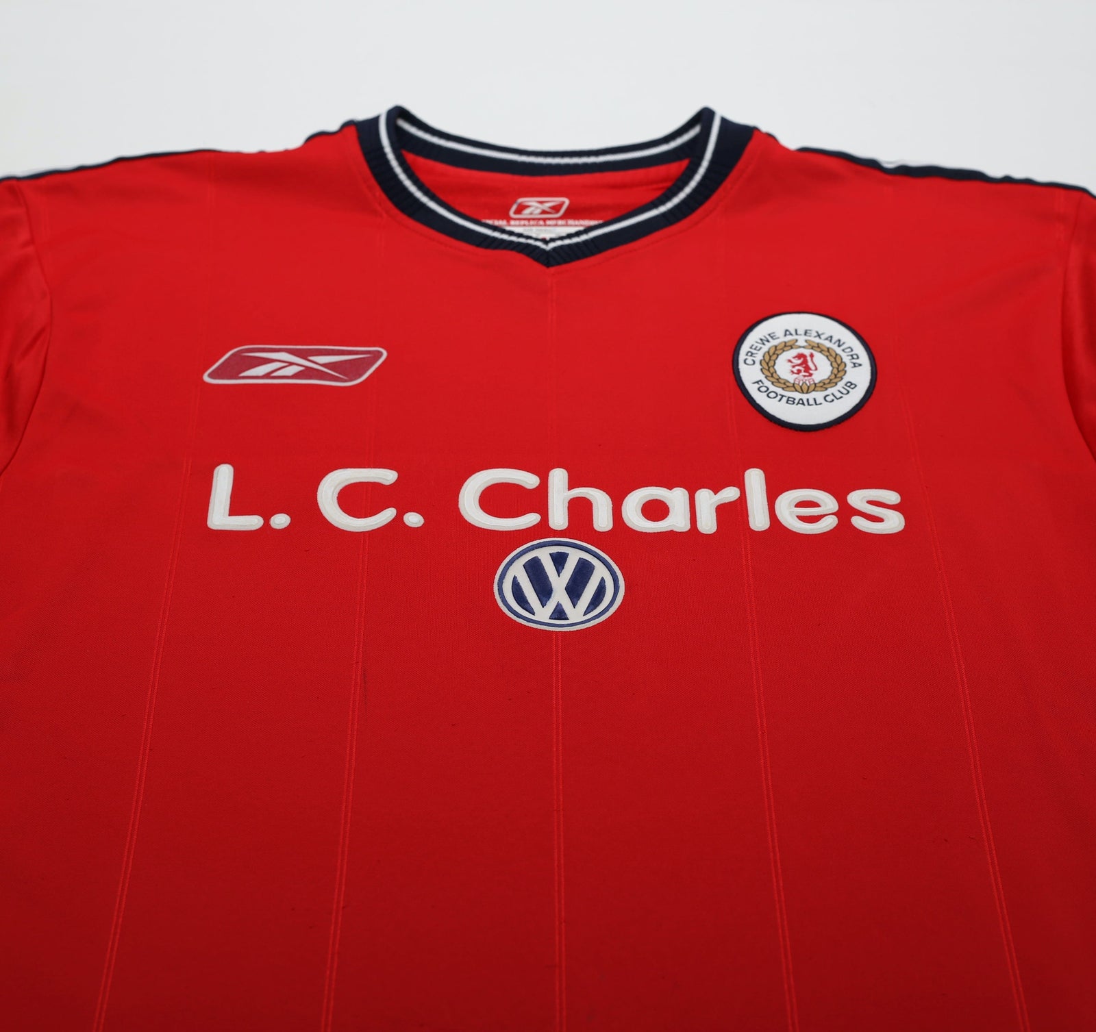2003/04 CREWE ALEXANDRA Vintage Reebok Home Football Shirt (S)