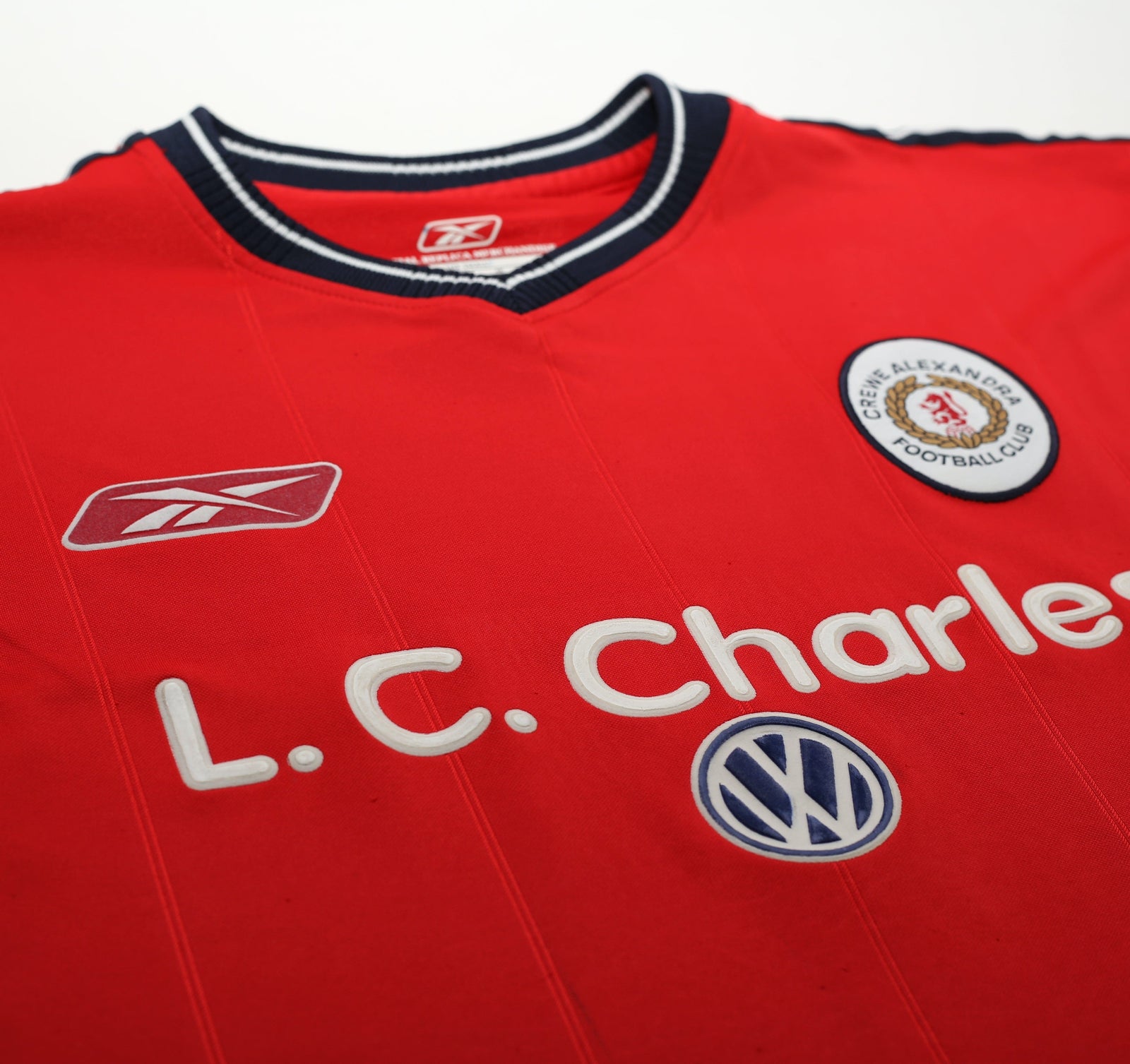2003/04 CREWE ALEXANDRA Vintage Reebok Home Football Shirt (S)