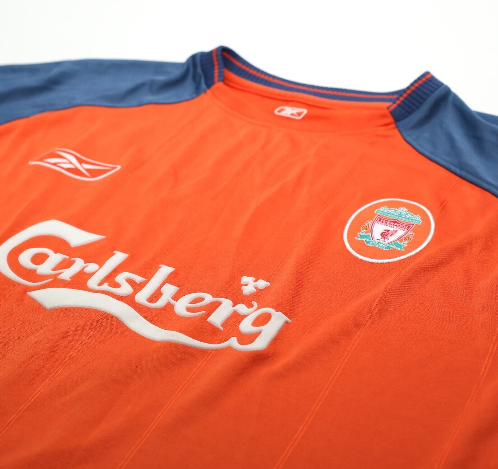 2003/04 DUDEK #1 Liverpool Vintage Reebok GK Football Shirt (XXL)