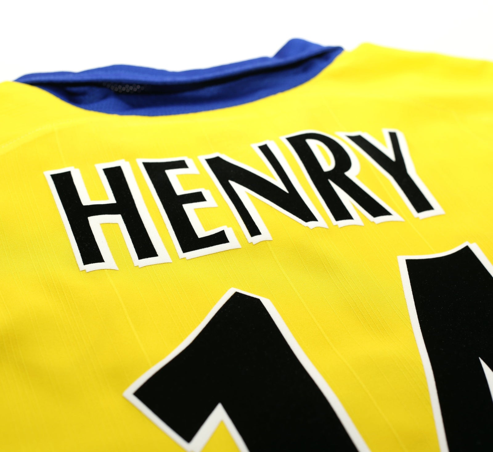 2003/04 HENRY #14 Arsenal Vintage Nike Away Football Shirt Jersey (XL)