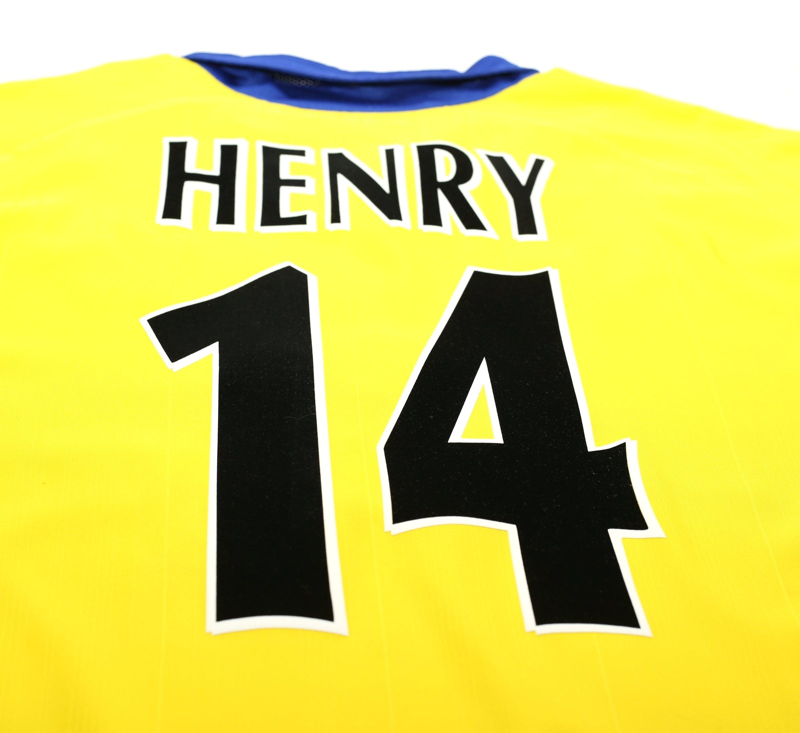 2003/04 HENRY #14 Arsenal Vintage Nike Away Football Shirt Jersey (XL)