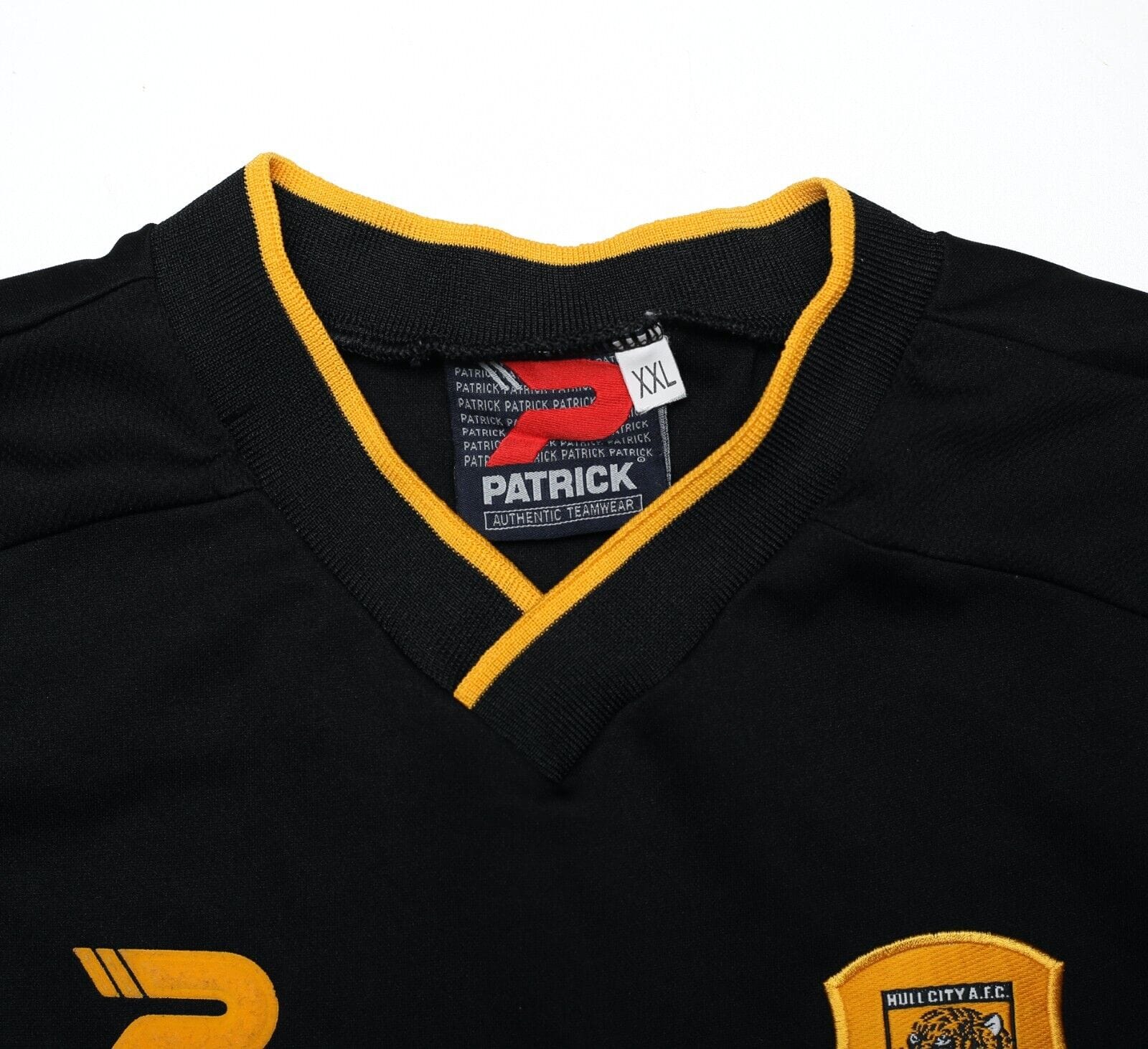 2003/04 HULL CITY Vintage Patrick Away Football Shirt Jersey (XXL)