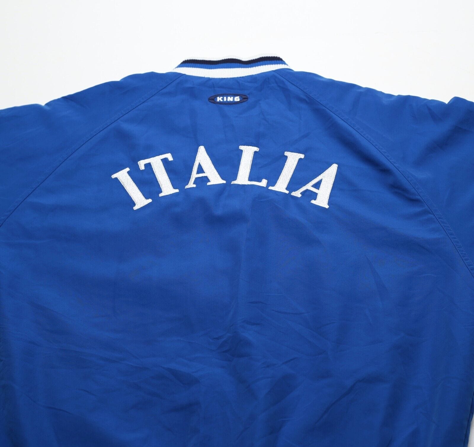 2003/04 ITALY Vintage PUMA KING Football Track Top Jacket (M) Euro 2004