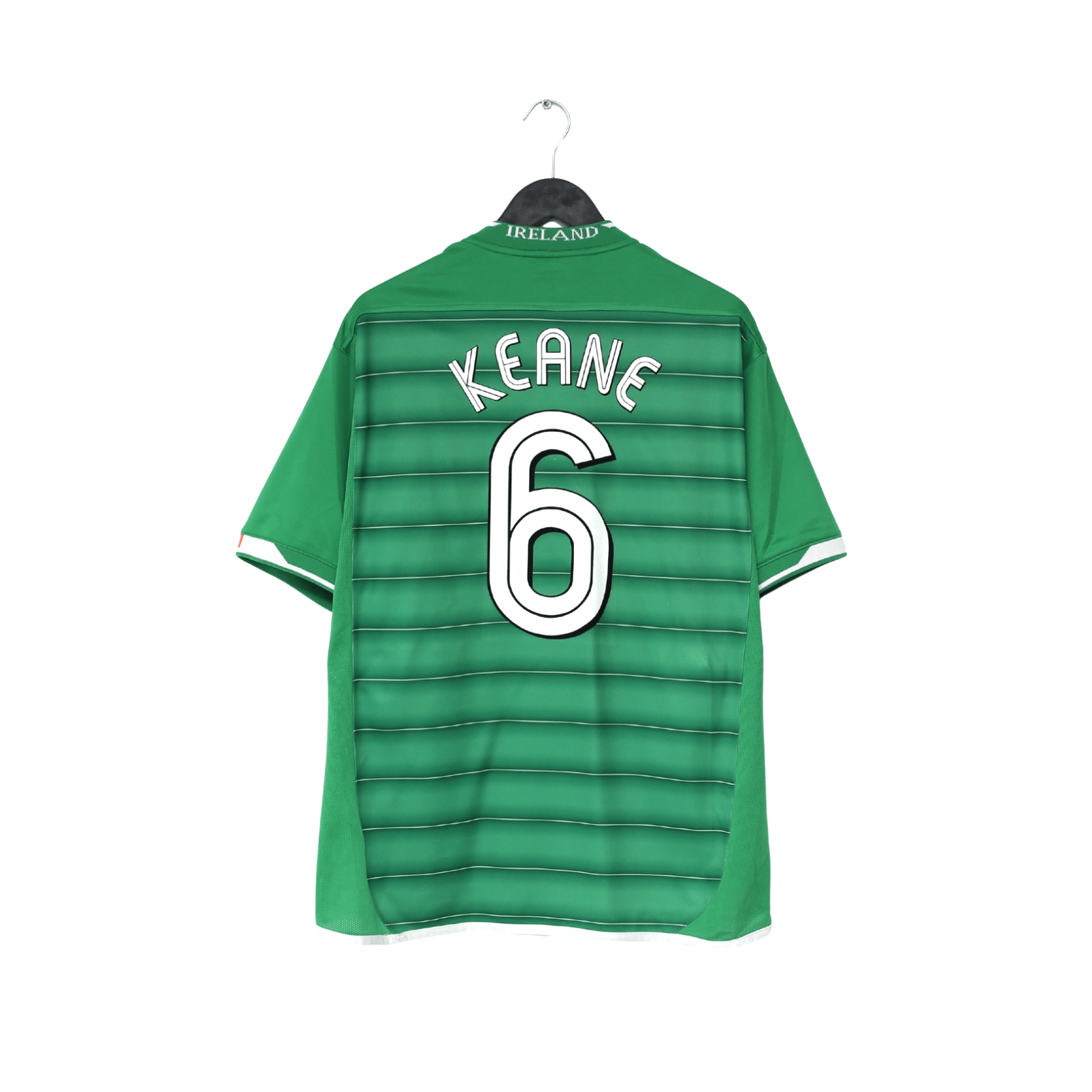 2003/04 KEANE #6 Ireland Vintage Umbro Home Football Shirt (L)