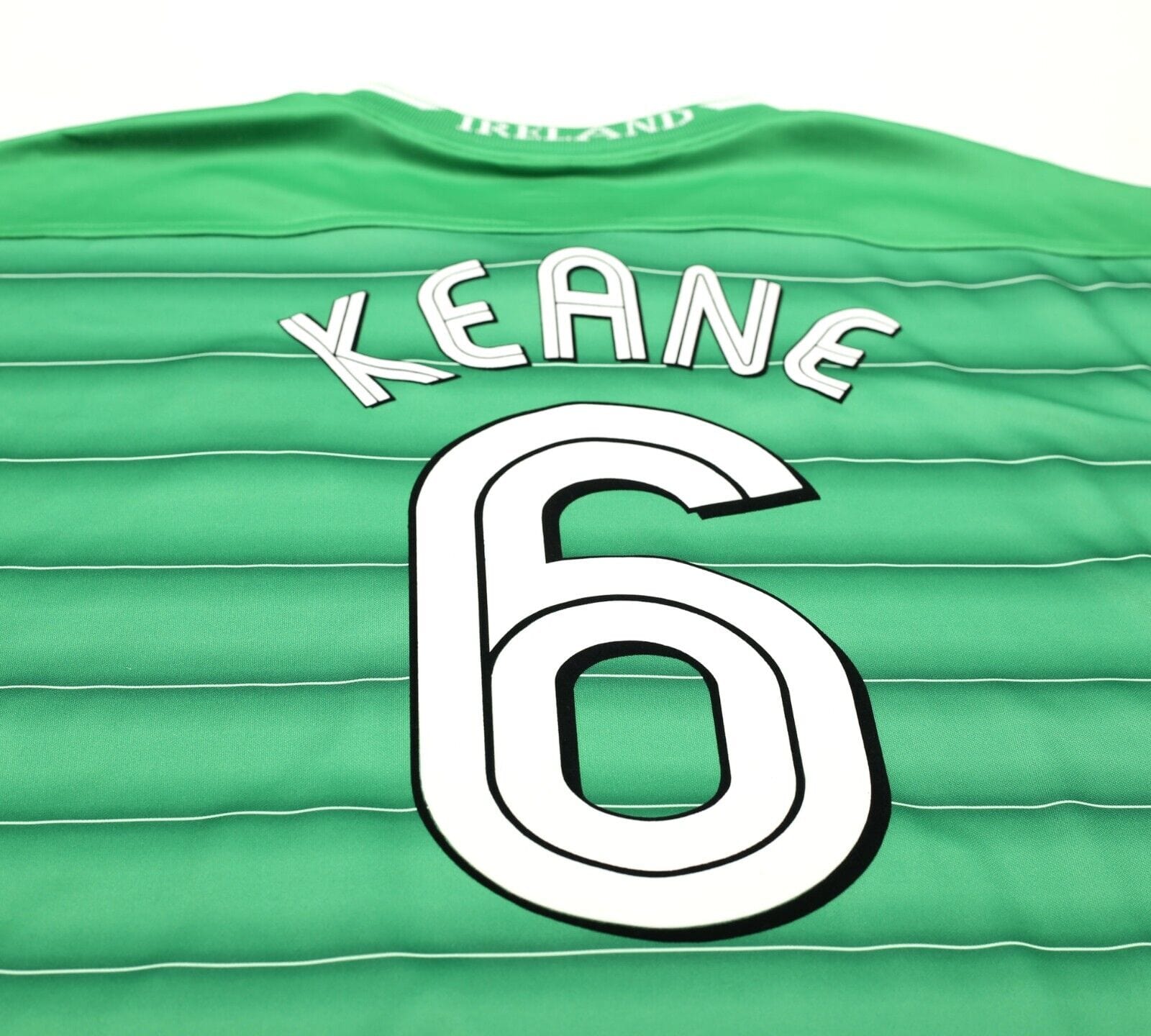 2003/04 KEANE #6 Ireland Vintage Umbro Home Football Shirt (XL)