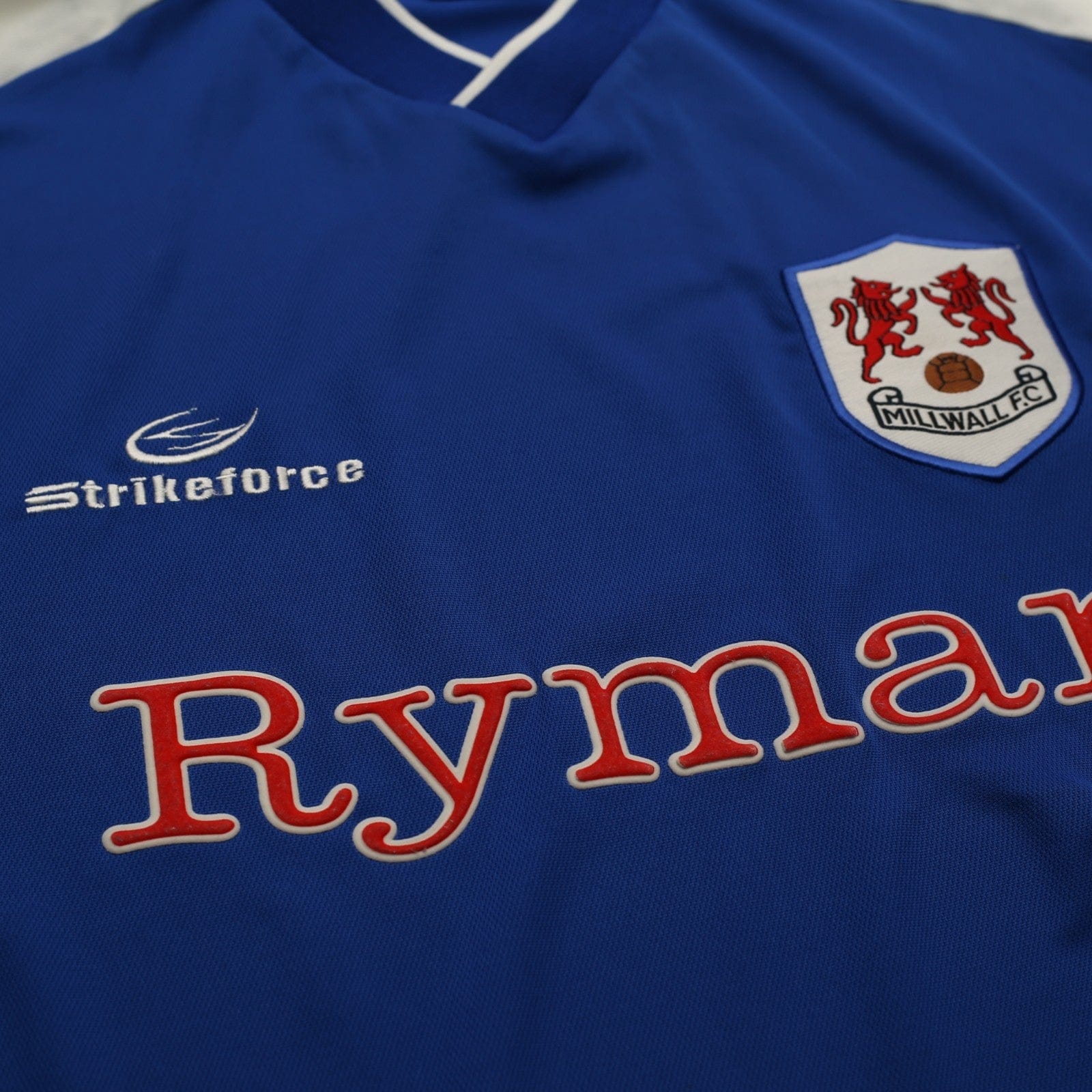 2003/04 Millwall Vintage Strikeforce Home Football Shirt (M)