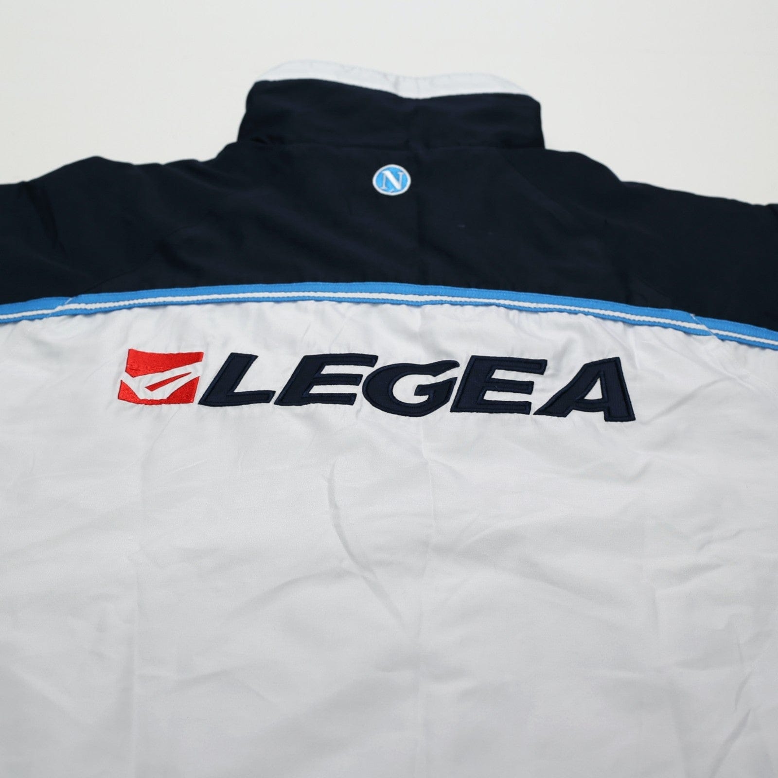 2003/04 Napoli Vintage Legea Football Track Top Jacket (XL)