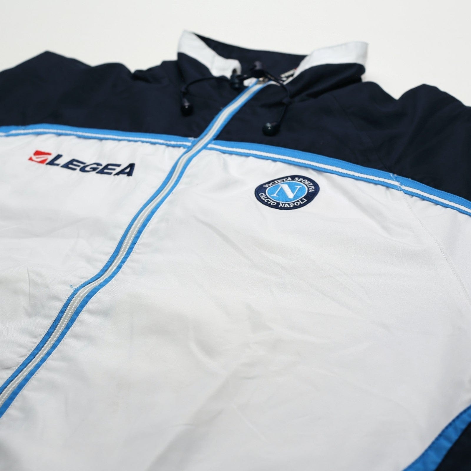 2003/04 Napoli Vintage Legea Football Track Top Jacket (XL)