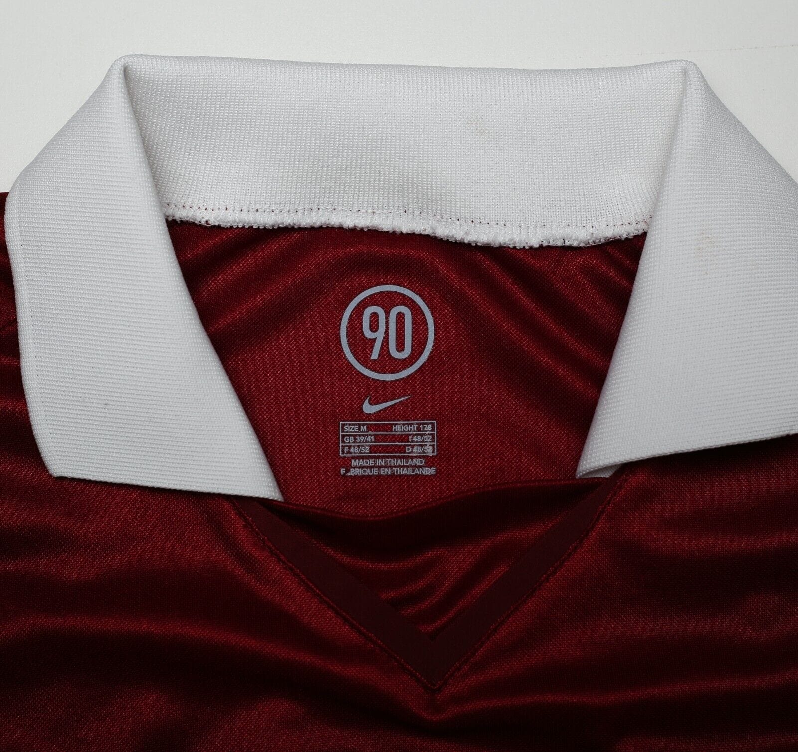 2003/04 POBORSKY #8 Sparta Prague Vintage Nike Home Football Shirt (M)