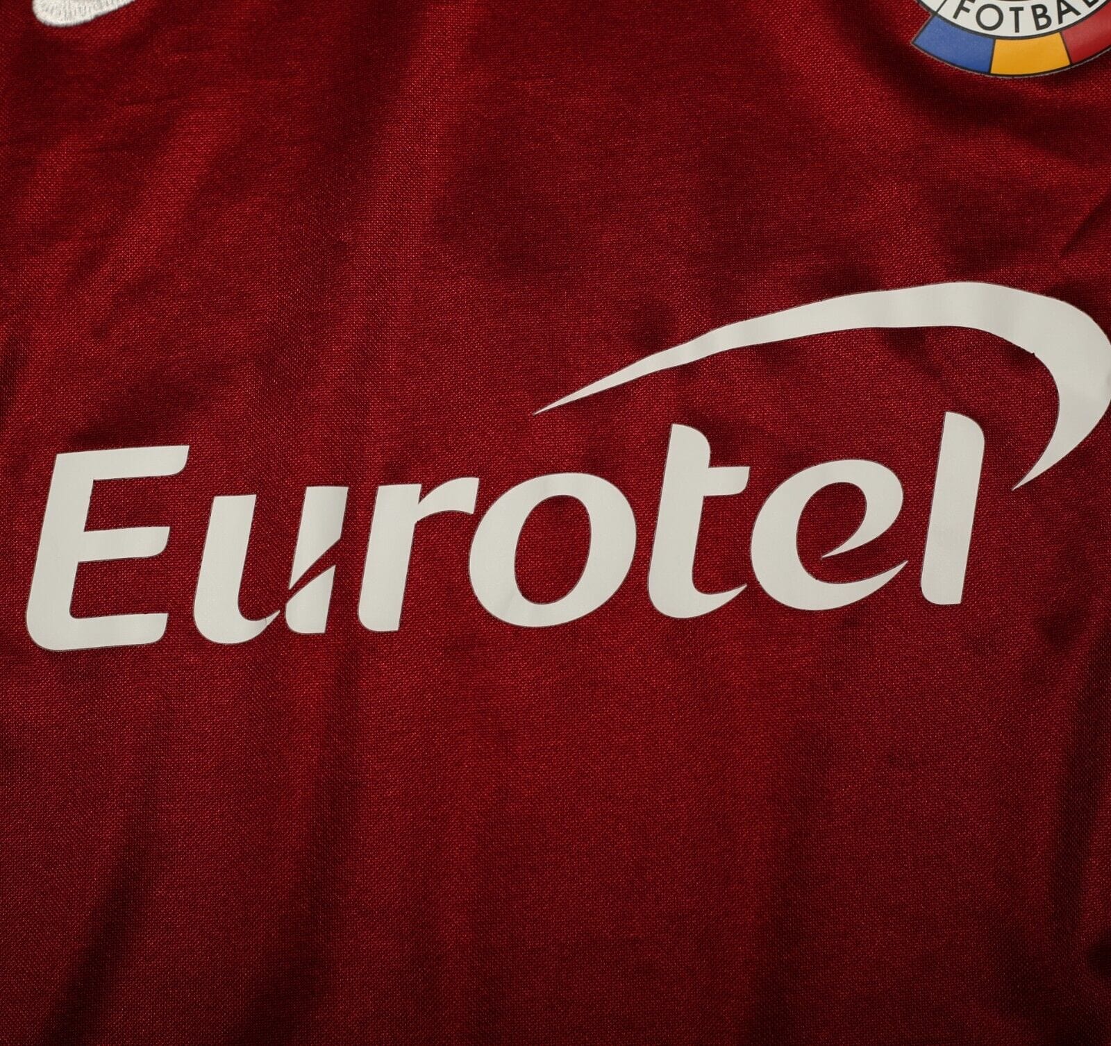 2003/04 POBORSKY #8 Sparta Prague Vintage Nike Home Football Shirt (M)