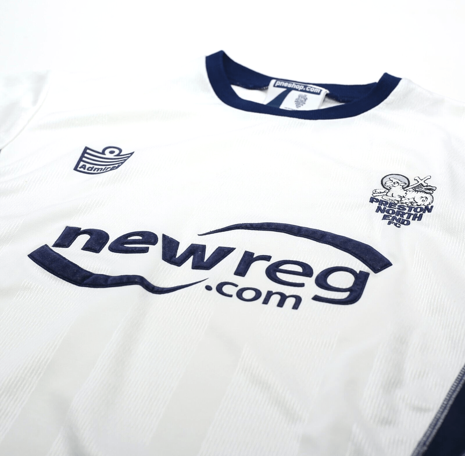 2003/04 PRESTON NORTH END Vintage Admiral Home Football Shirt (M)