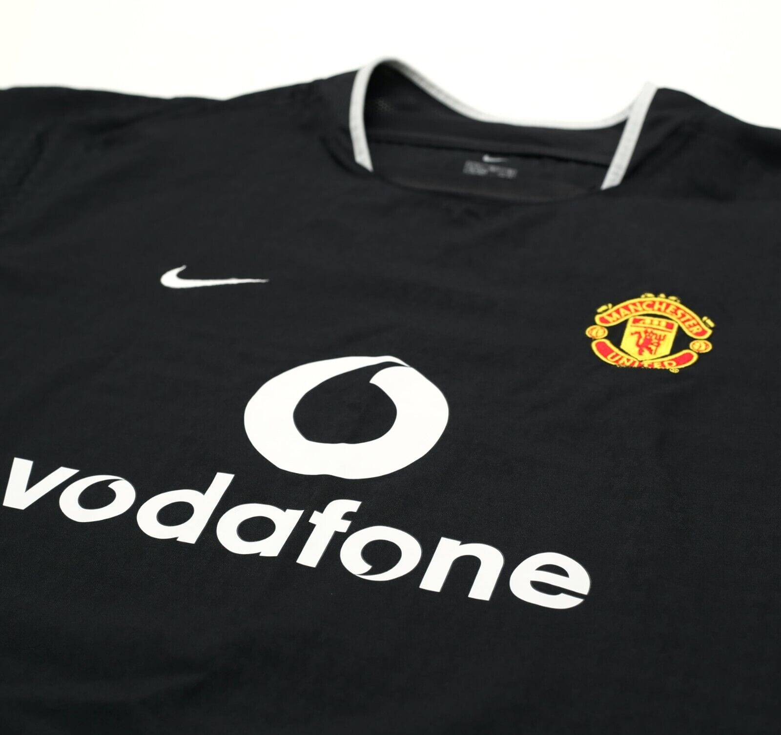 2003/04 RONALDO #7 Manchester United Vintage Nike Away Football Shirt (L)