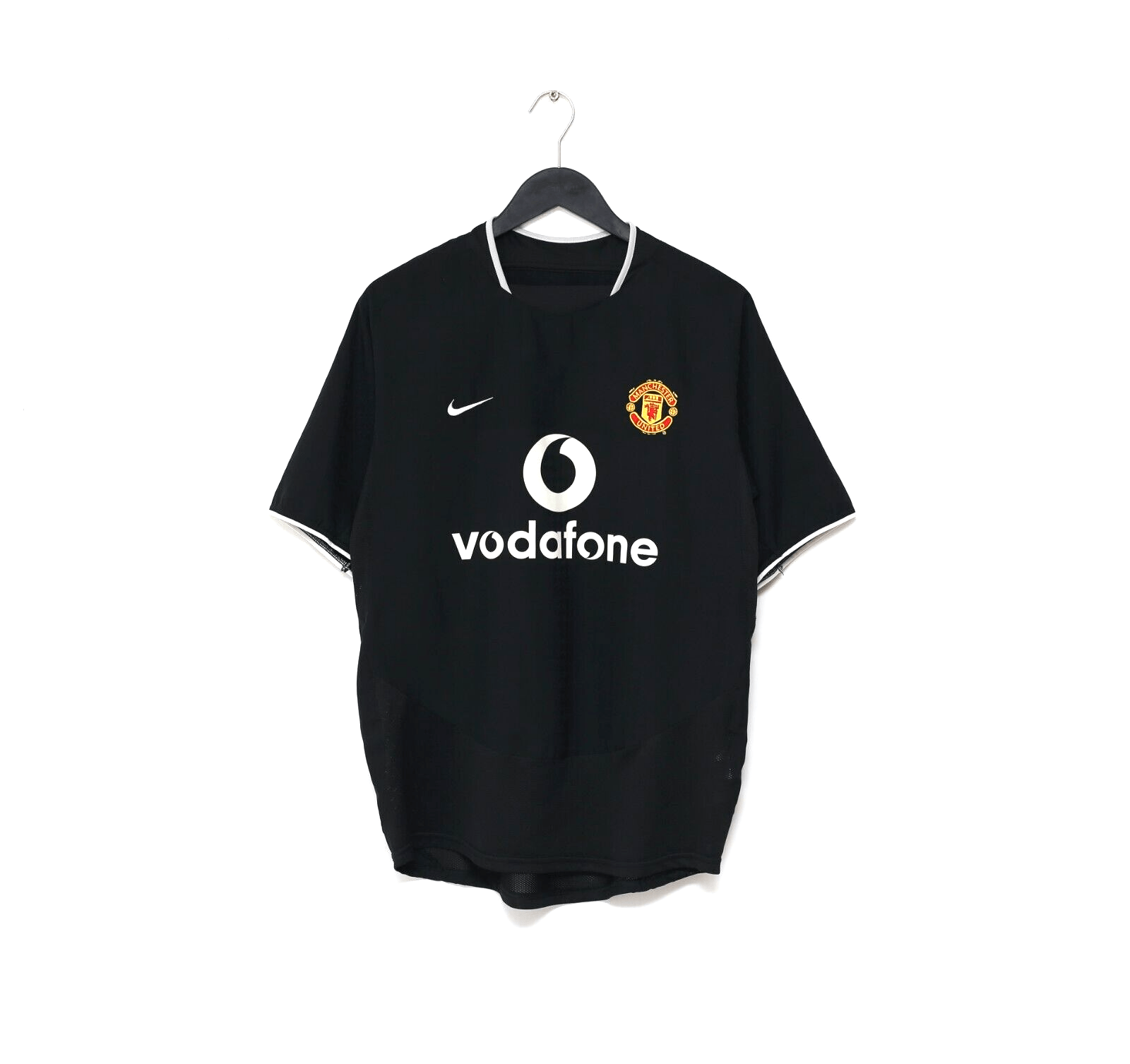 2003/04 RONALDO #7 Manchester United Vintage Nike Away Football Shirt (M)