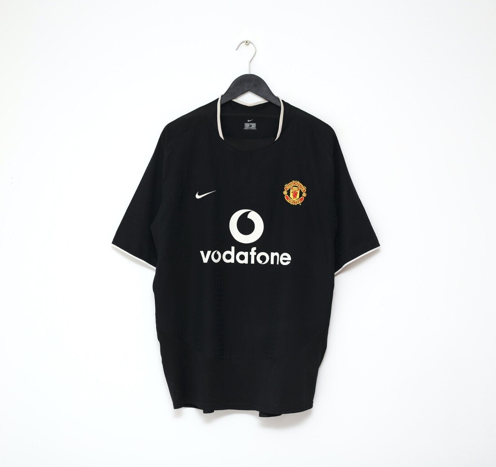 2003/04 RONALDO #7 Manchester United Vintage Nike Away Football Shirt (XL)