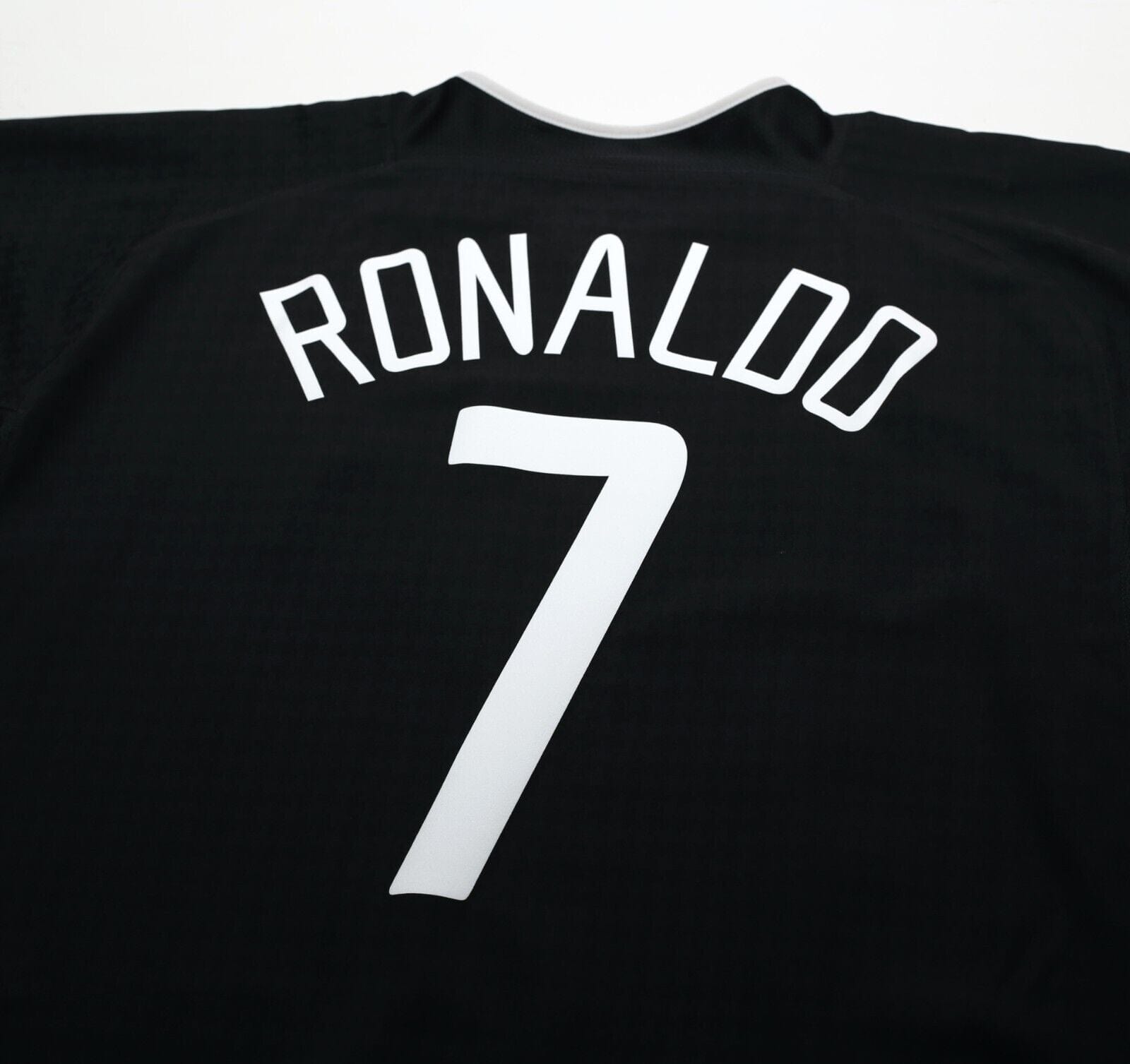 2003/04 RONALDO #7 Manchester United Vintage Nike Away Football Shirt (XXL)
