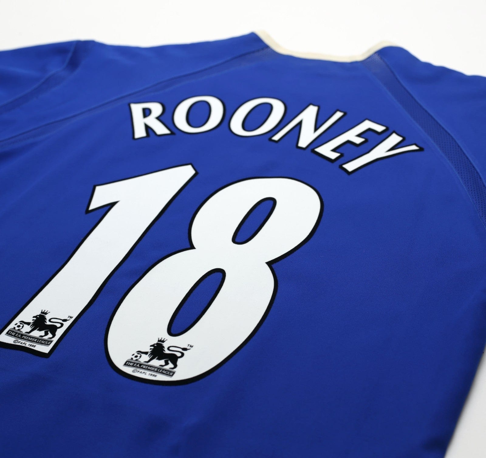 2003/04 ROONEY #18 Everton Vintage PUMA Home Football Shirt (S)