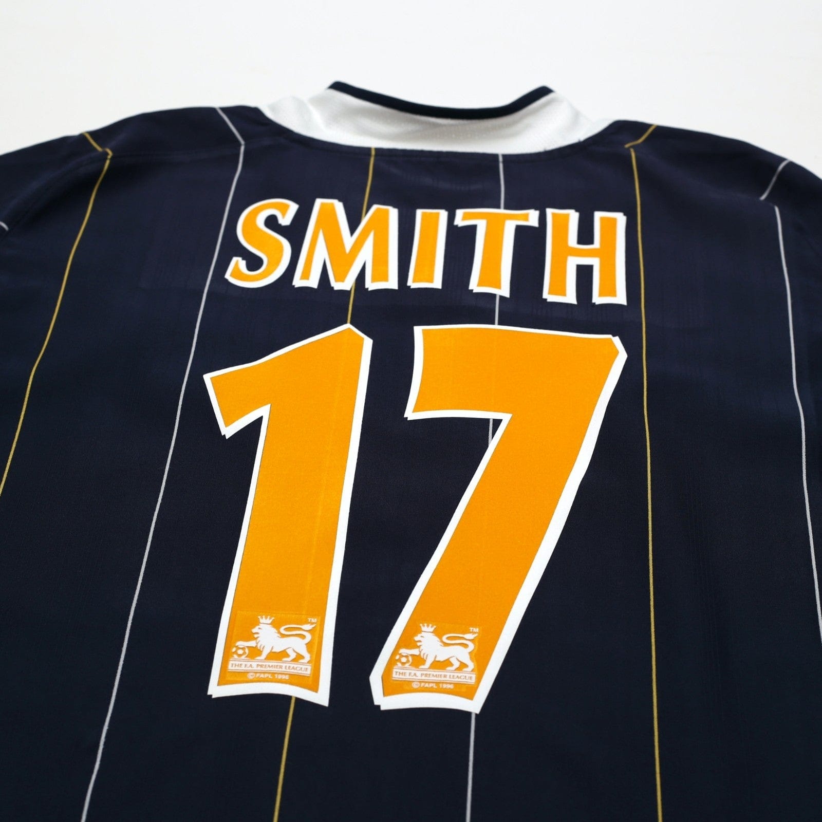 2003/04 Smith #17 Leeds United Vintage Nike Away Football Shirt (XL)