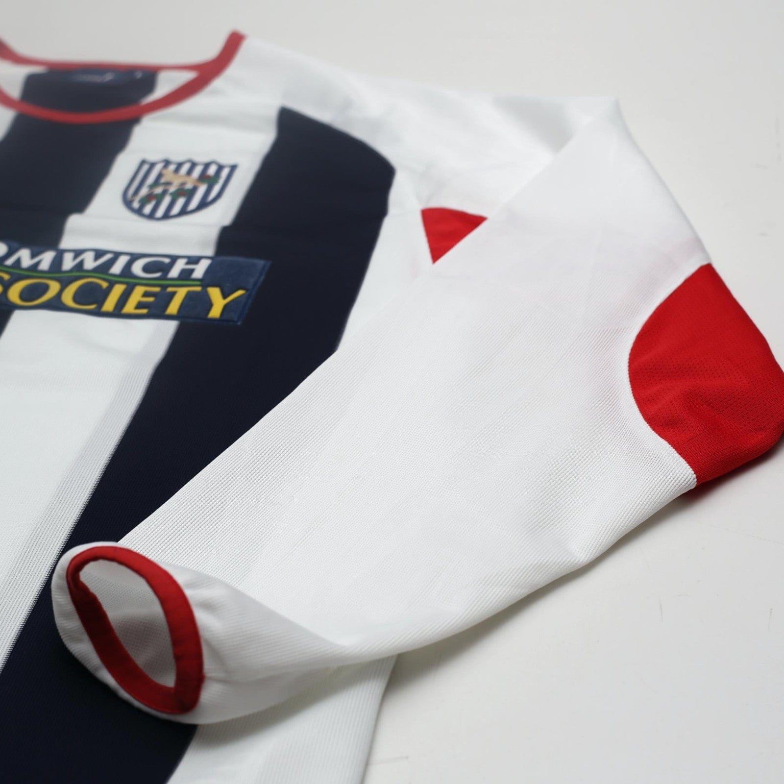 2003/04 West Brom Vintage Diadora L/S Home Football Shirt (L)
