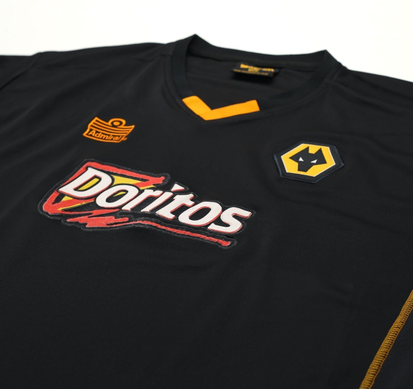 2003/04 WOLVERHAMPTON WANDERERS Vintage Admiral Away Football Shirt (L)