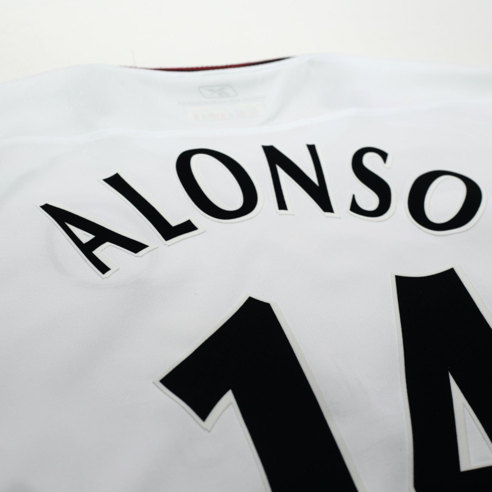 2003/05 Alonso #14 Vintage Liverpool Reebok Away Football Shirt (M)